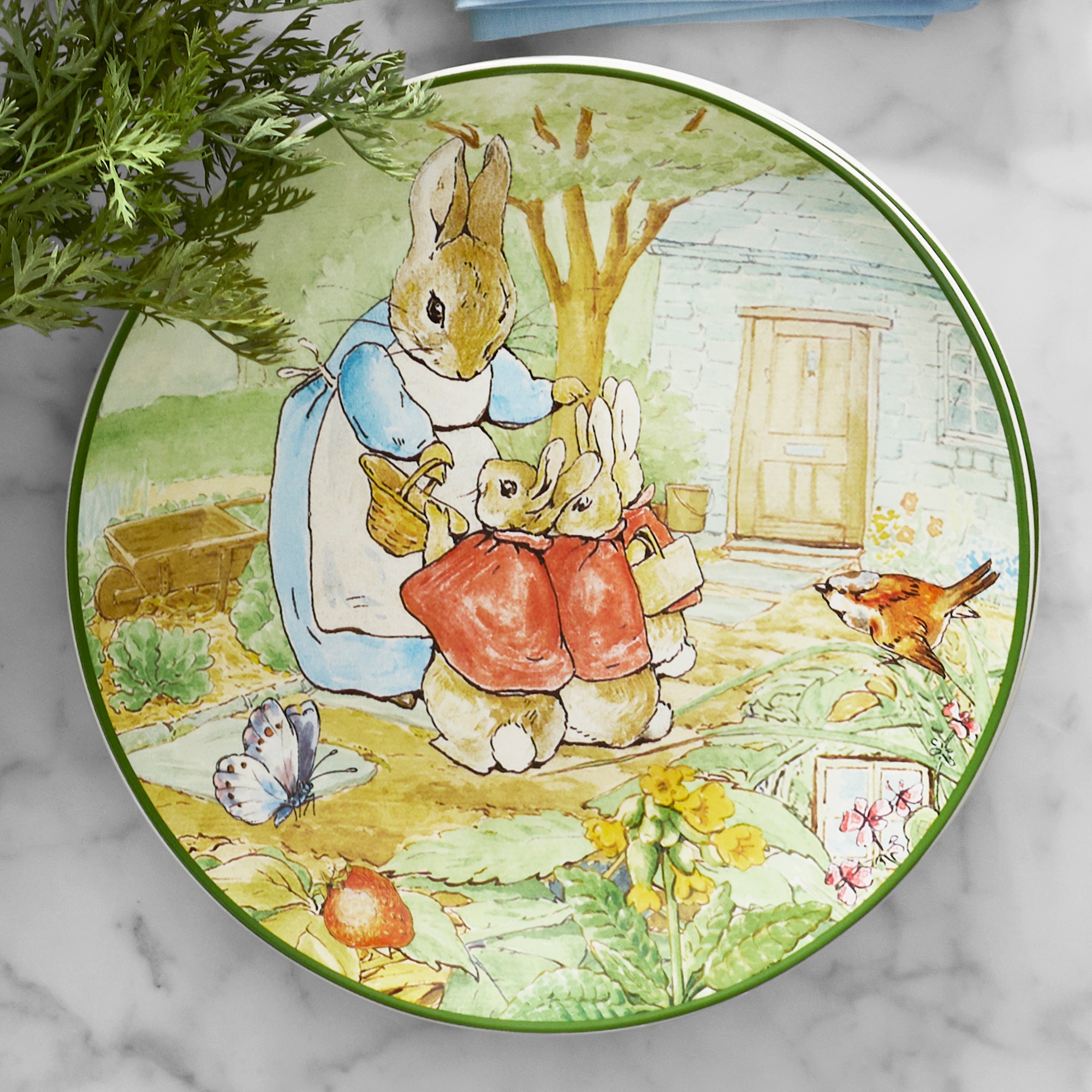 Peter Rabbit™ Mixed Salad Plates, Set of 4