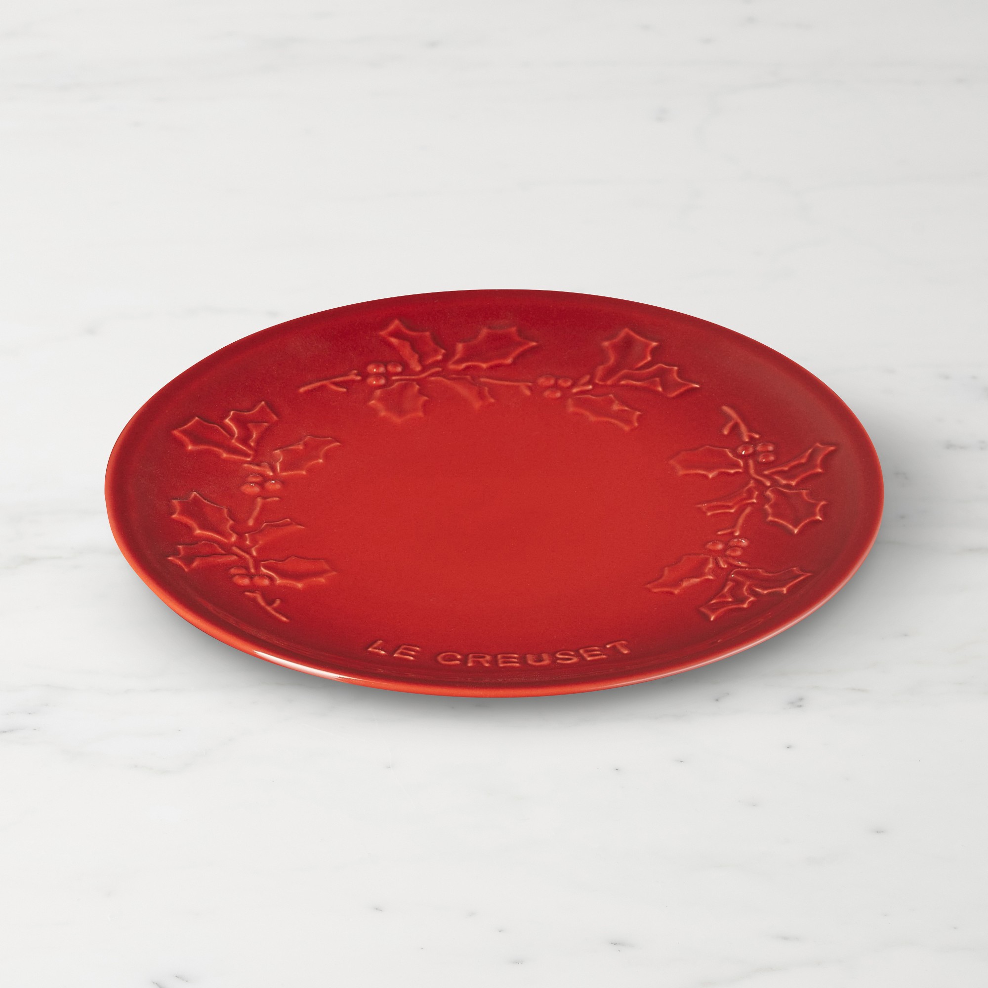 Le Creuset Holly Dessert Plate