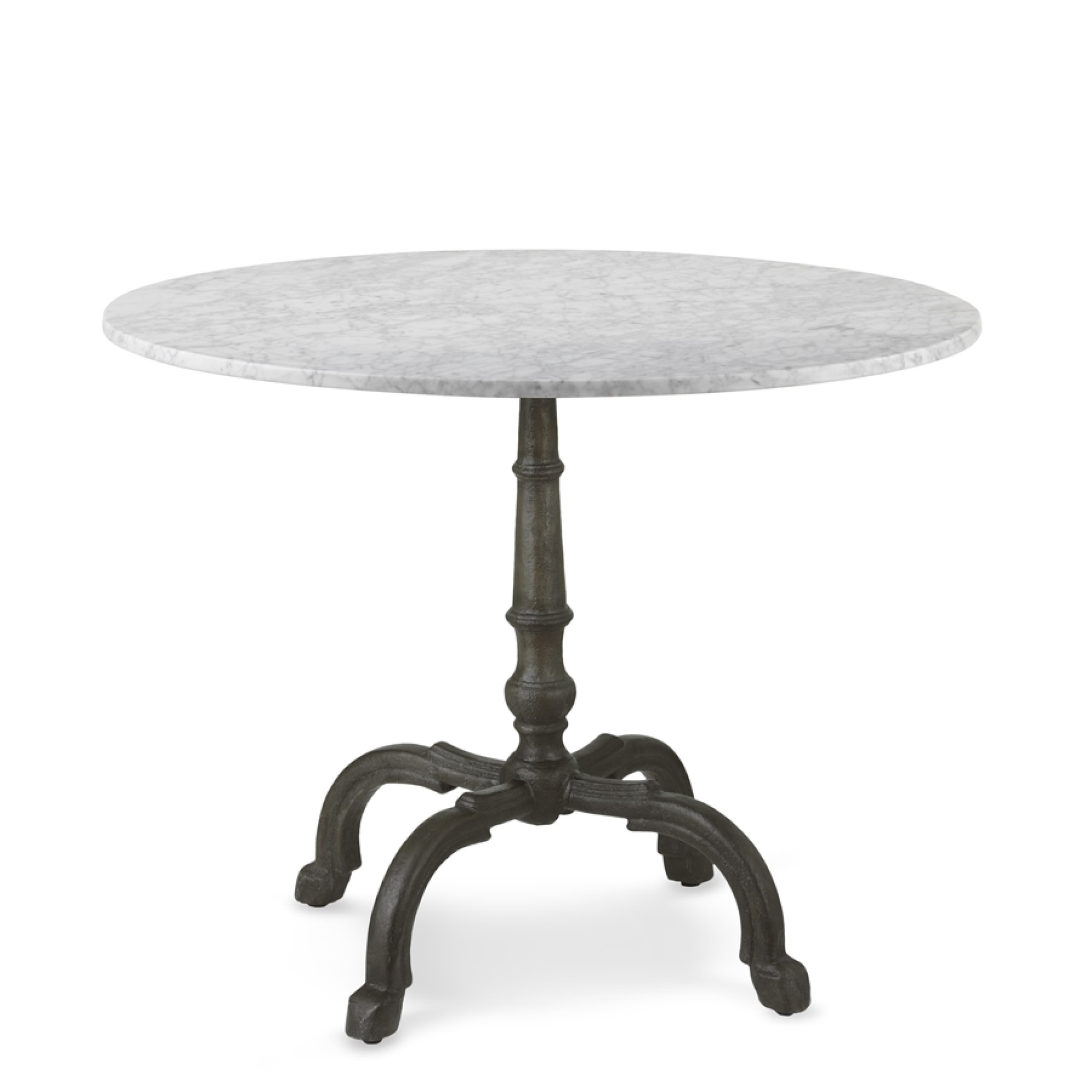 La Coupole Round Iron Bistro Table (42