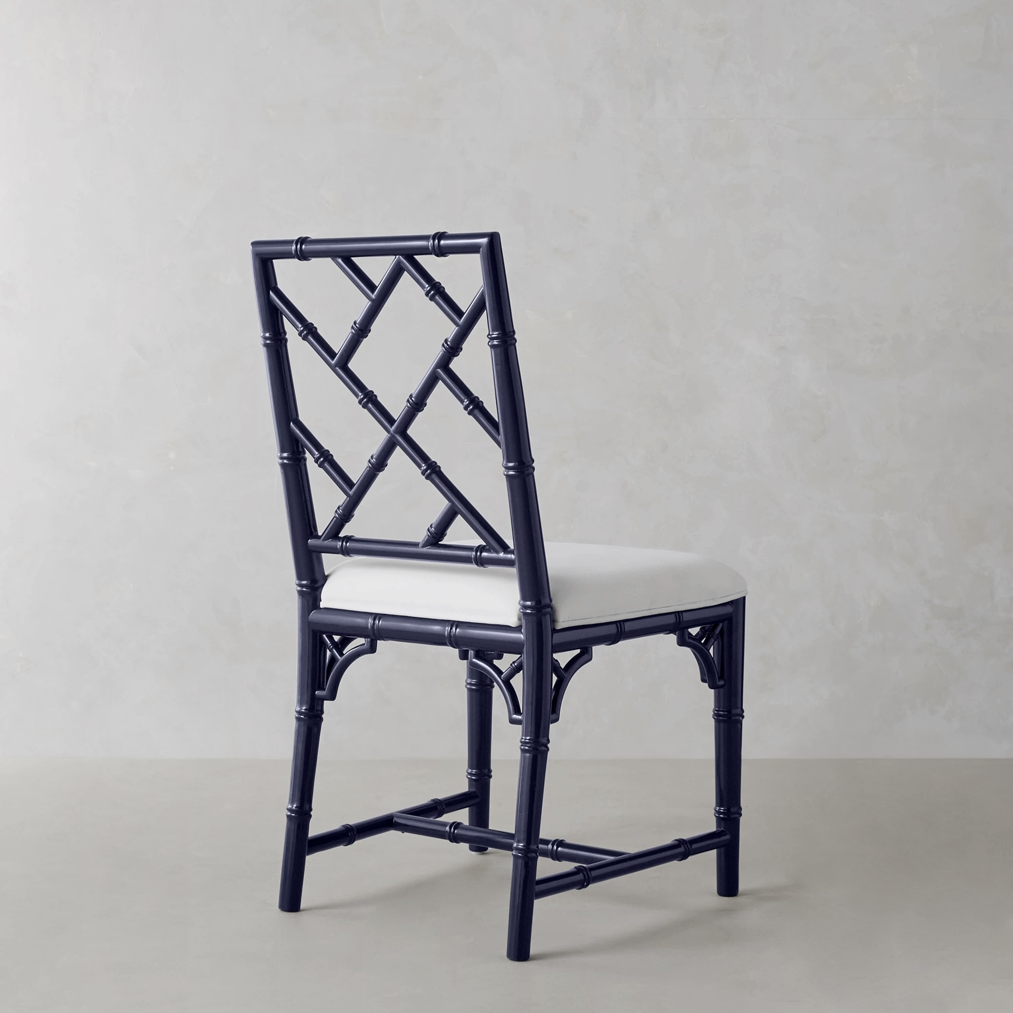 Chippendale Upholstered Bistro Side Chair