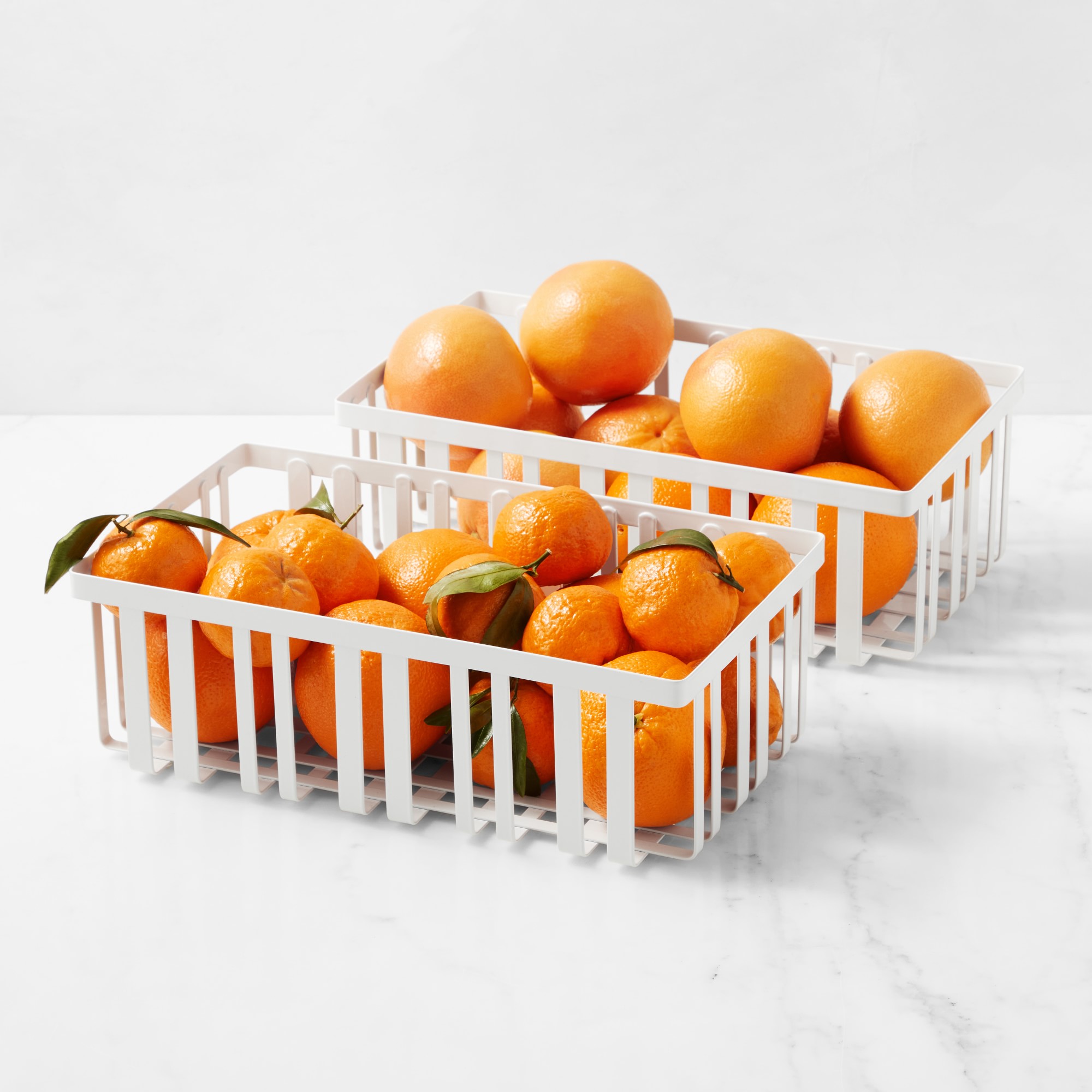 Hold Everything Metal Powder Coat Basket