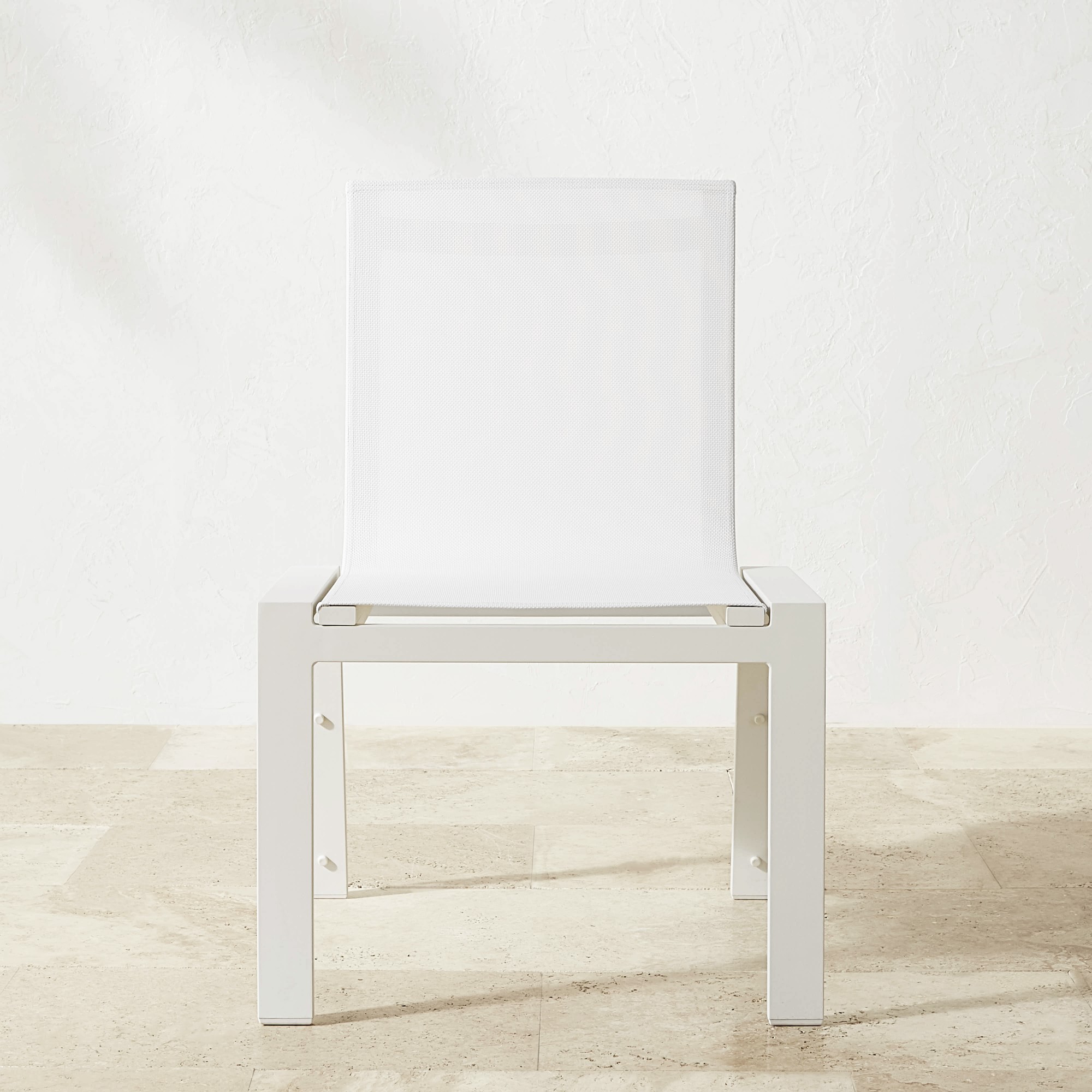 Santa Barbara Outdoor Metal Dining Side Chair