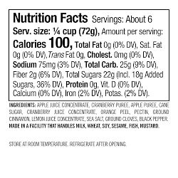 Williams Sonoma Jellied Cranberry, Classic Recipe