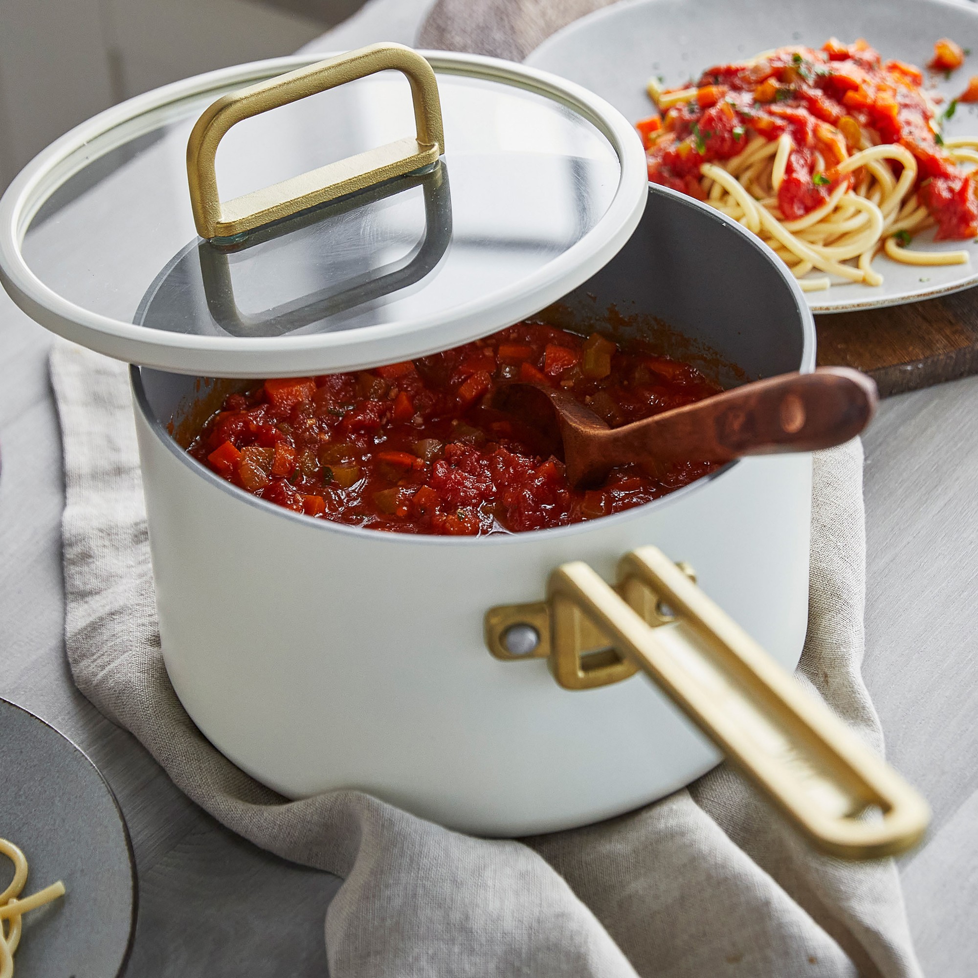 GreenPan™ Stanley Tucci™ Ceramic Nonstick Saucepan