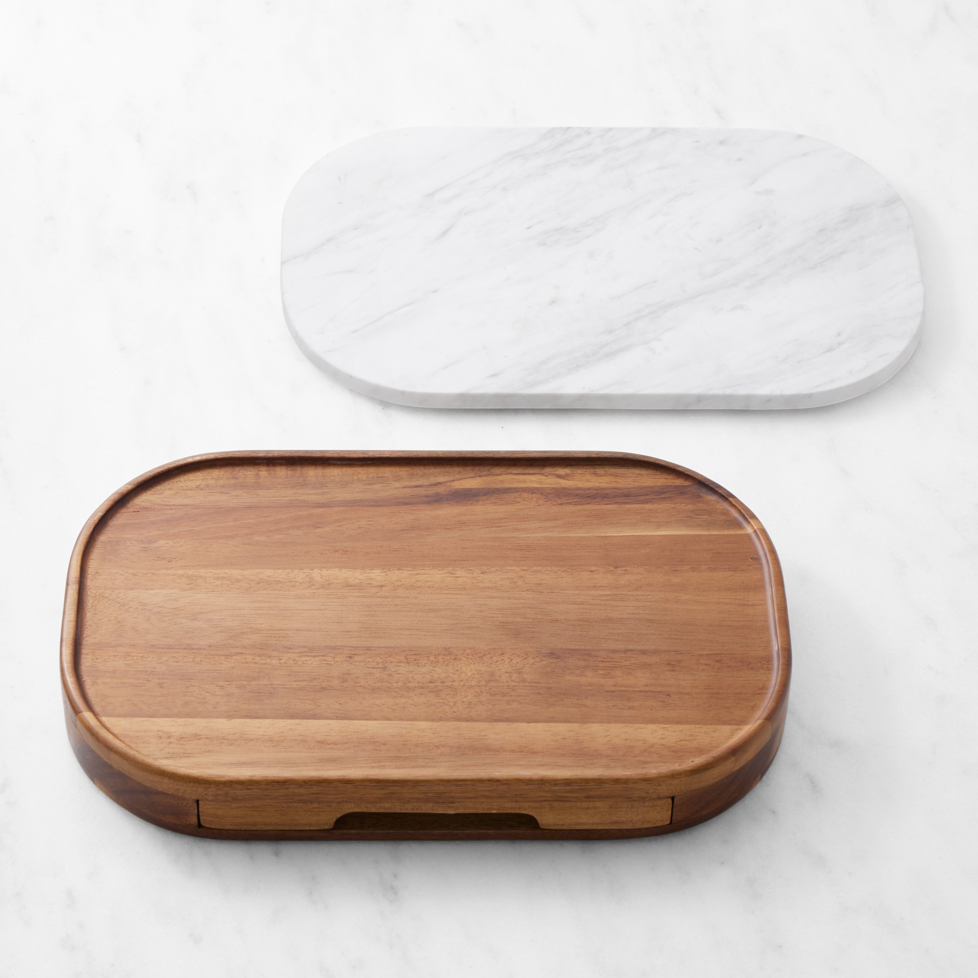 Marble Cheese Board Set with Knives