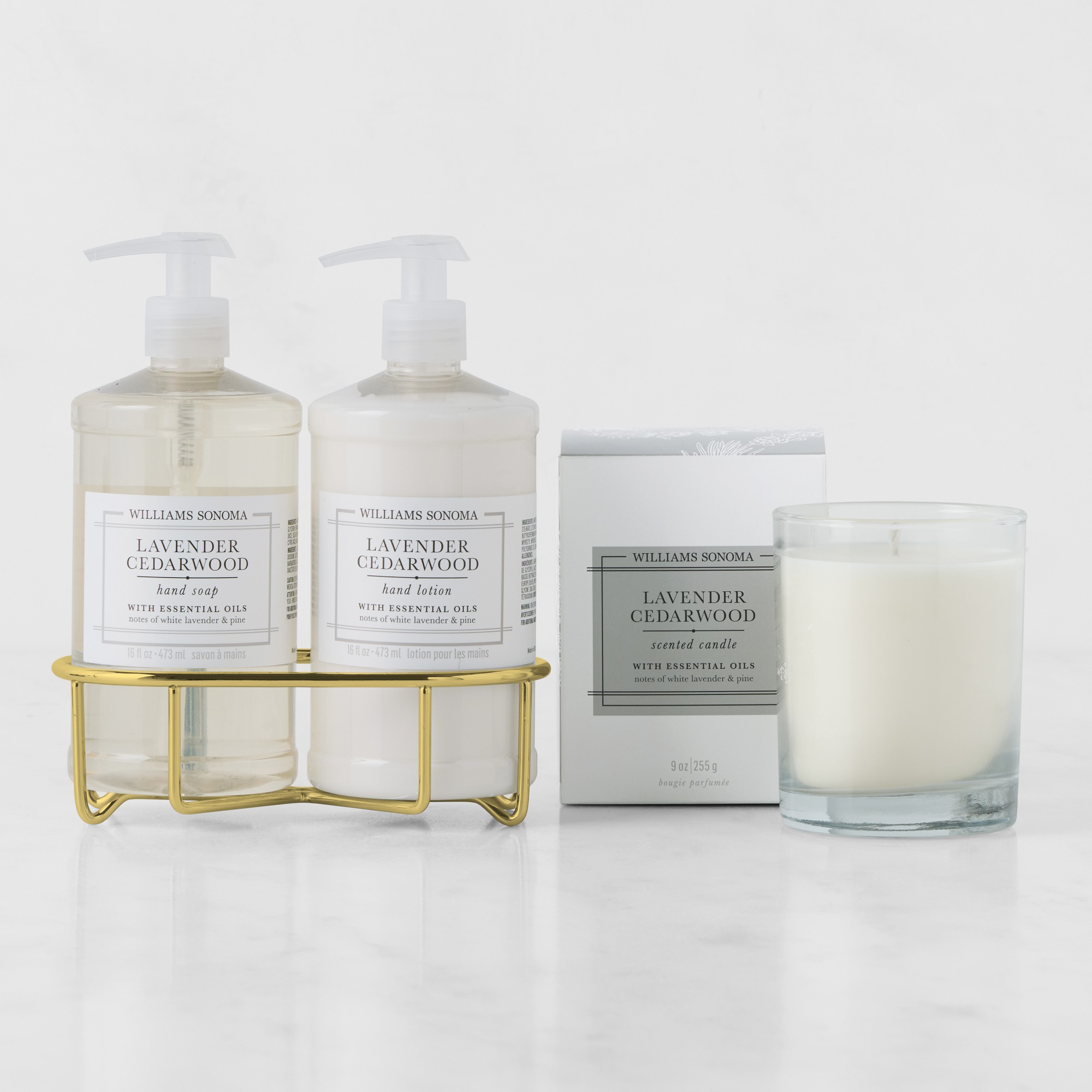 Williams Sonoma Ultimate Deluxe Set Lavender Cedarwood