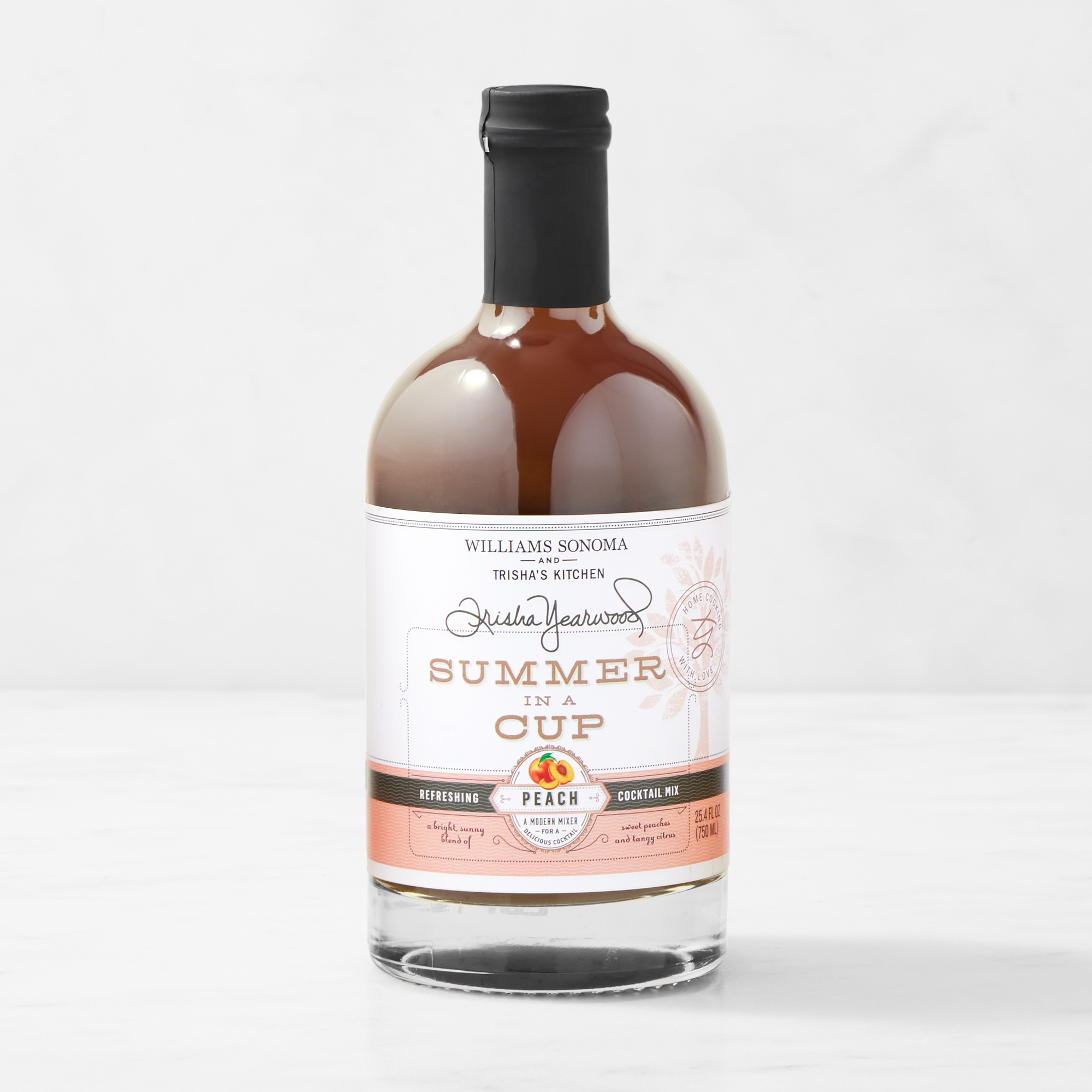 Trisha Yearwood x Williams Sonoma Summer in a Cup, Peach Cocktail Mix