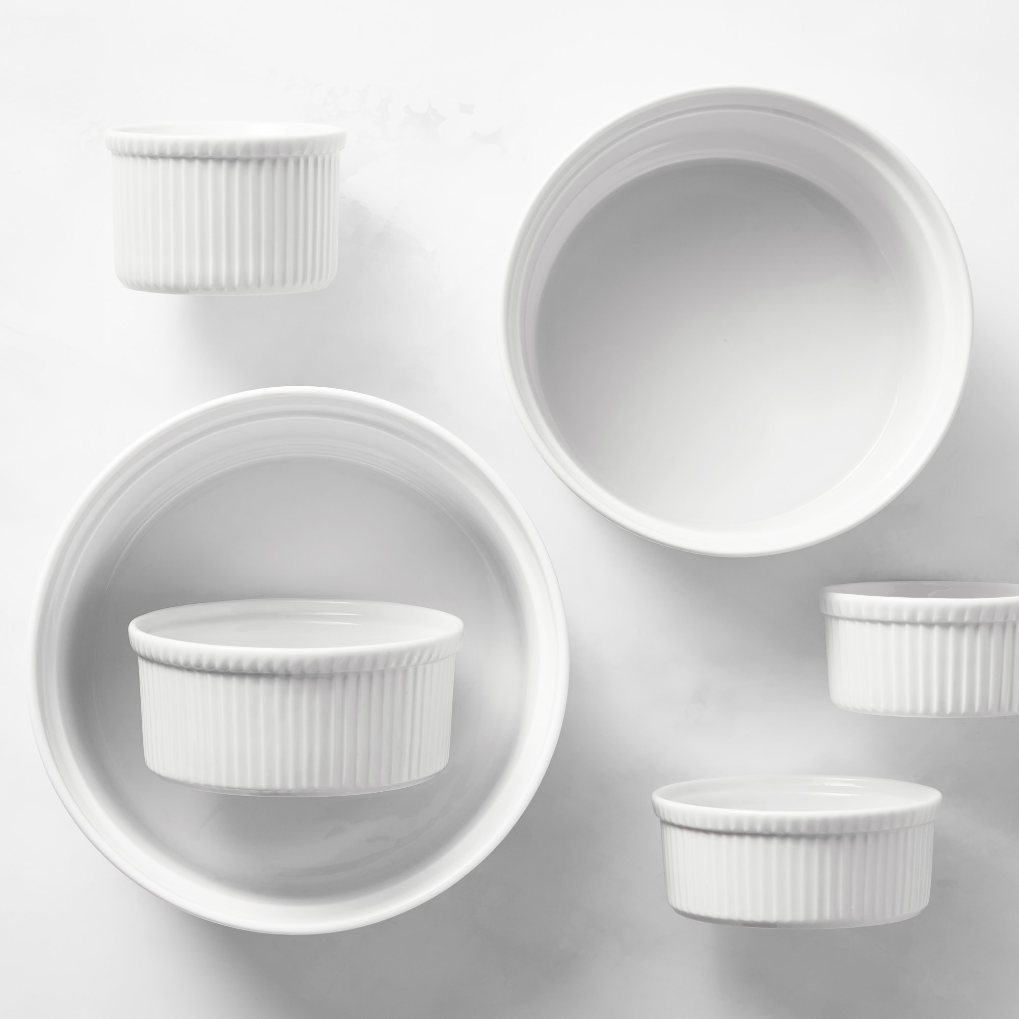 Apilco Porcelain Soufflé Dishes