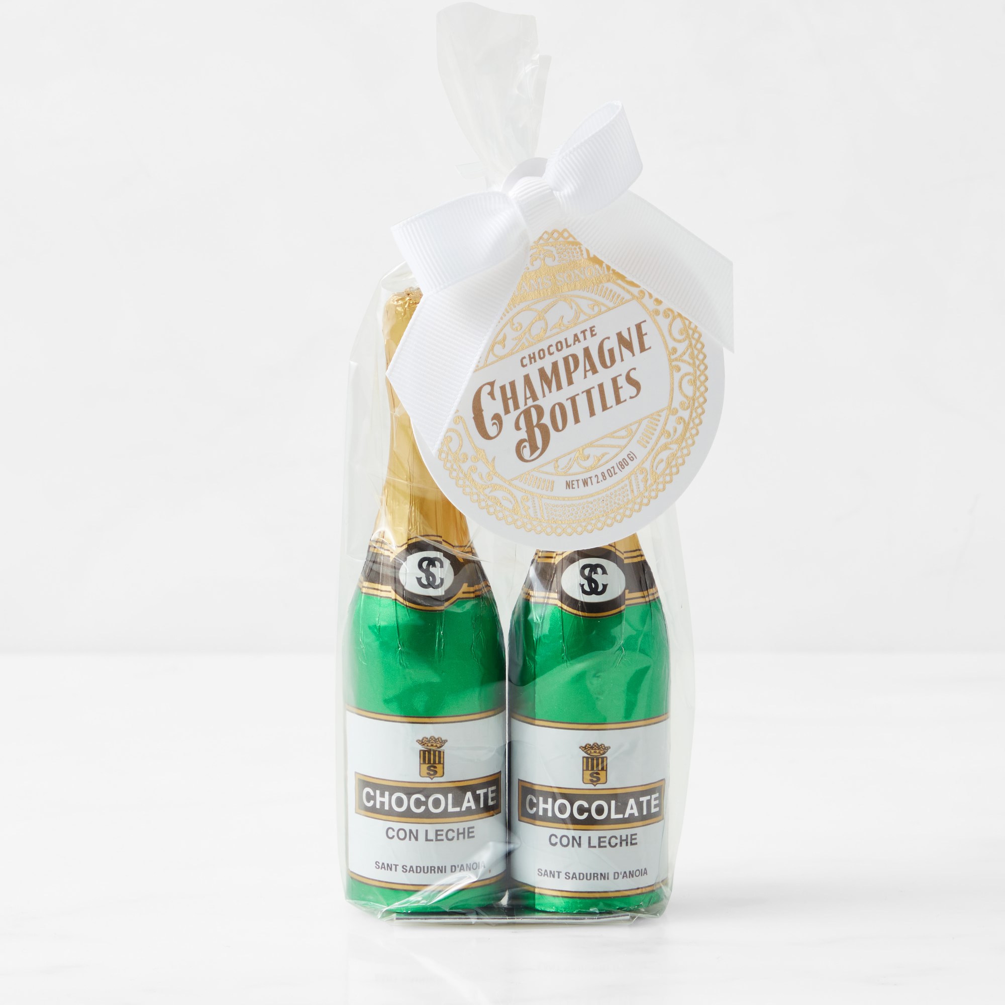 Williams Sonoma Chocolate Champagne Bottles