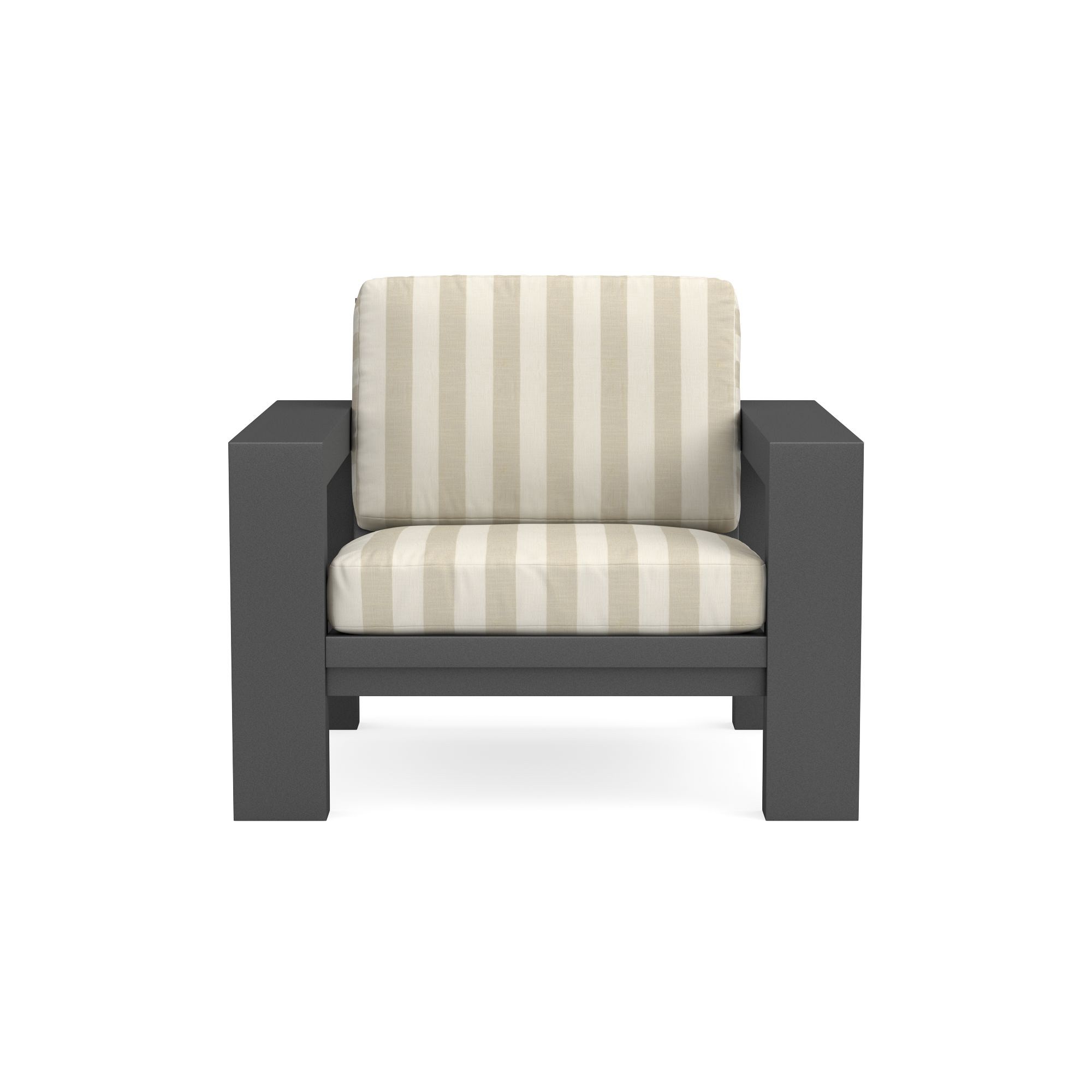 Larnaca Outdoor Metal Club Chair Cushions