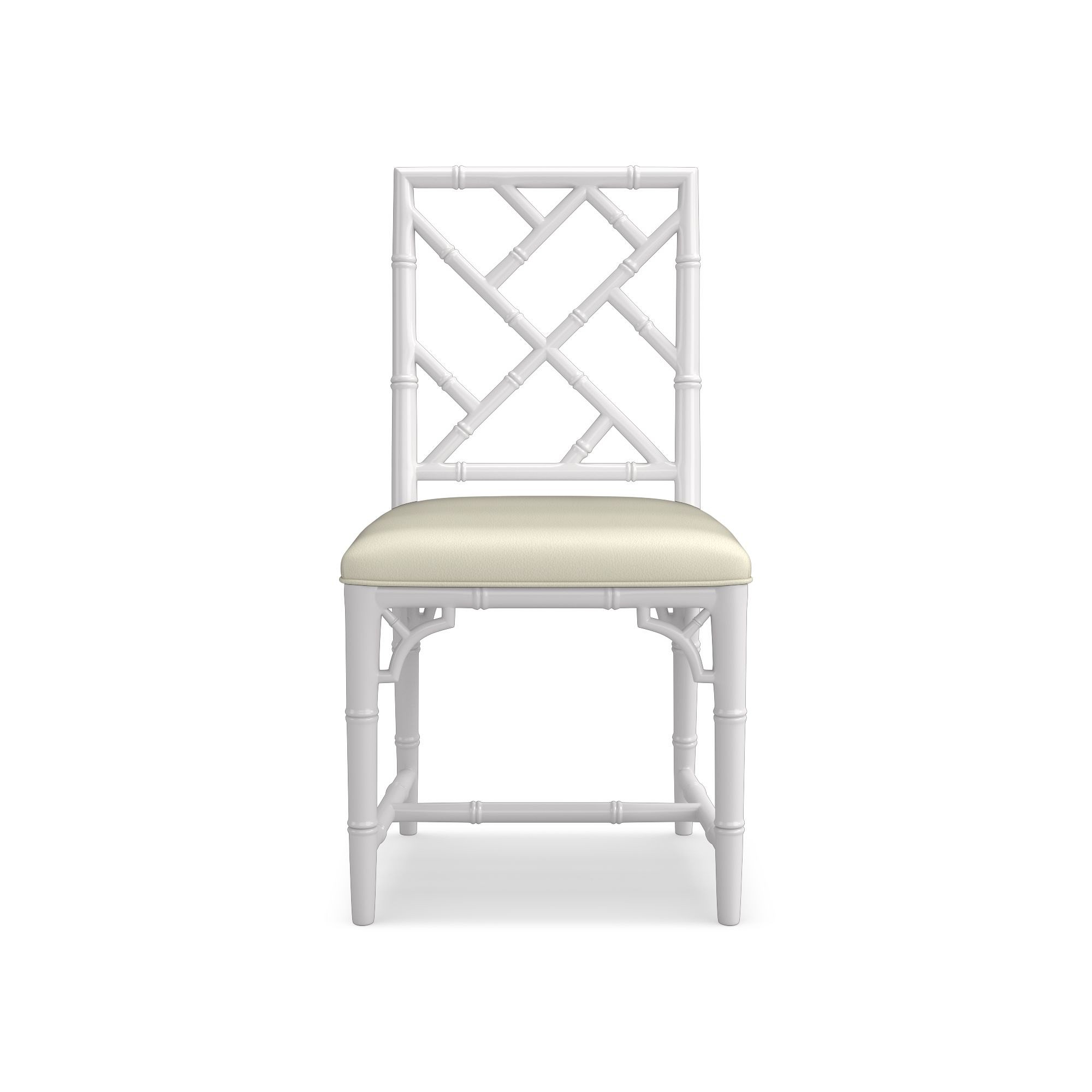 Chippendale Upholstered Bistro Side Chair