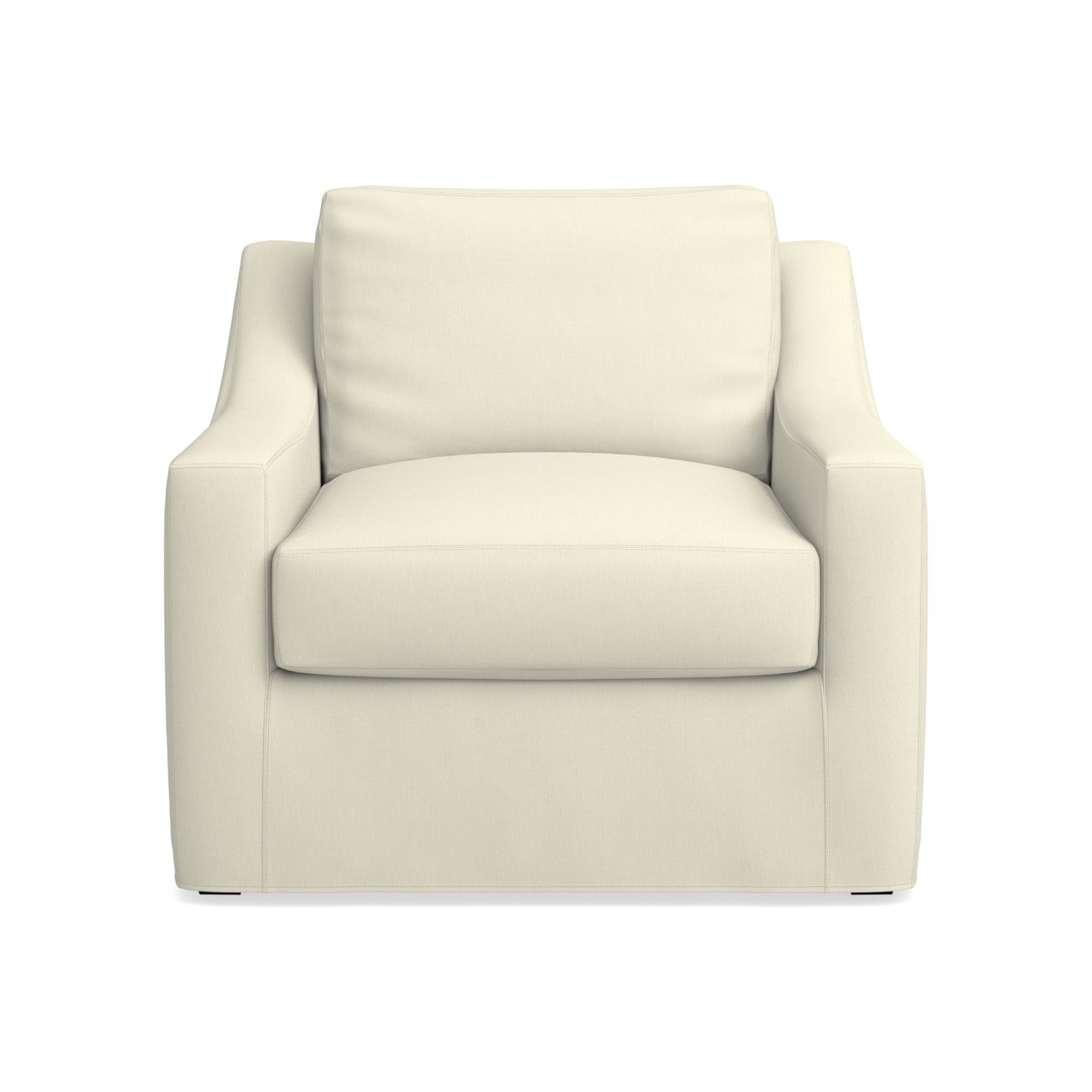 Ghent Slope Arm Slipcovered Occasional Chair