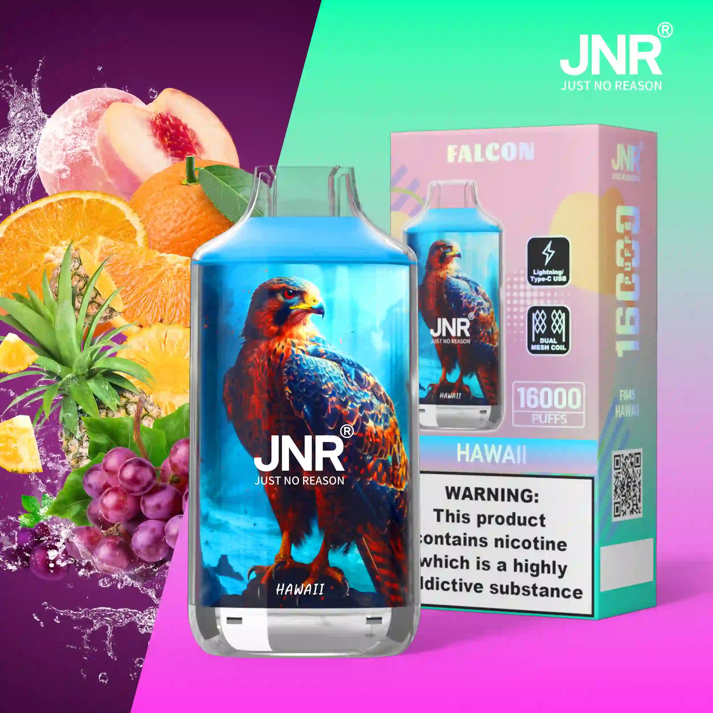 Falcon 16000 Puff - JNR Vape Italy
