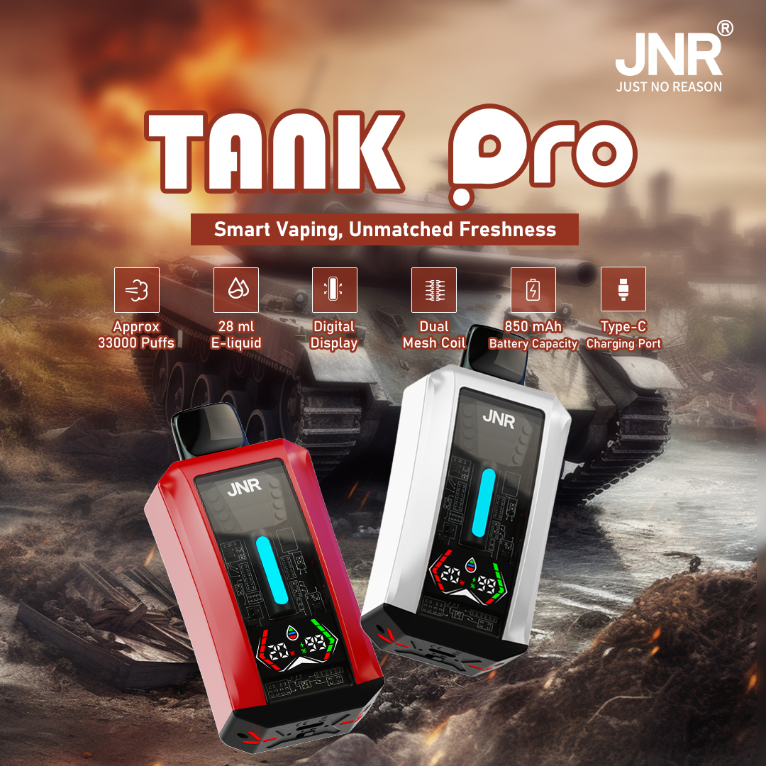 Tank Pro 33000 puffs - JNR Vape Italy