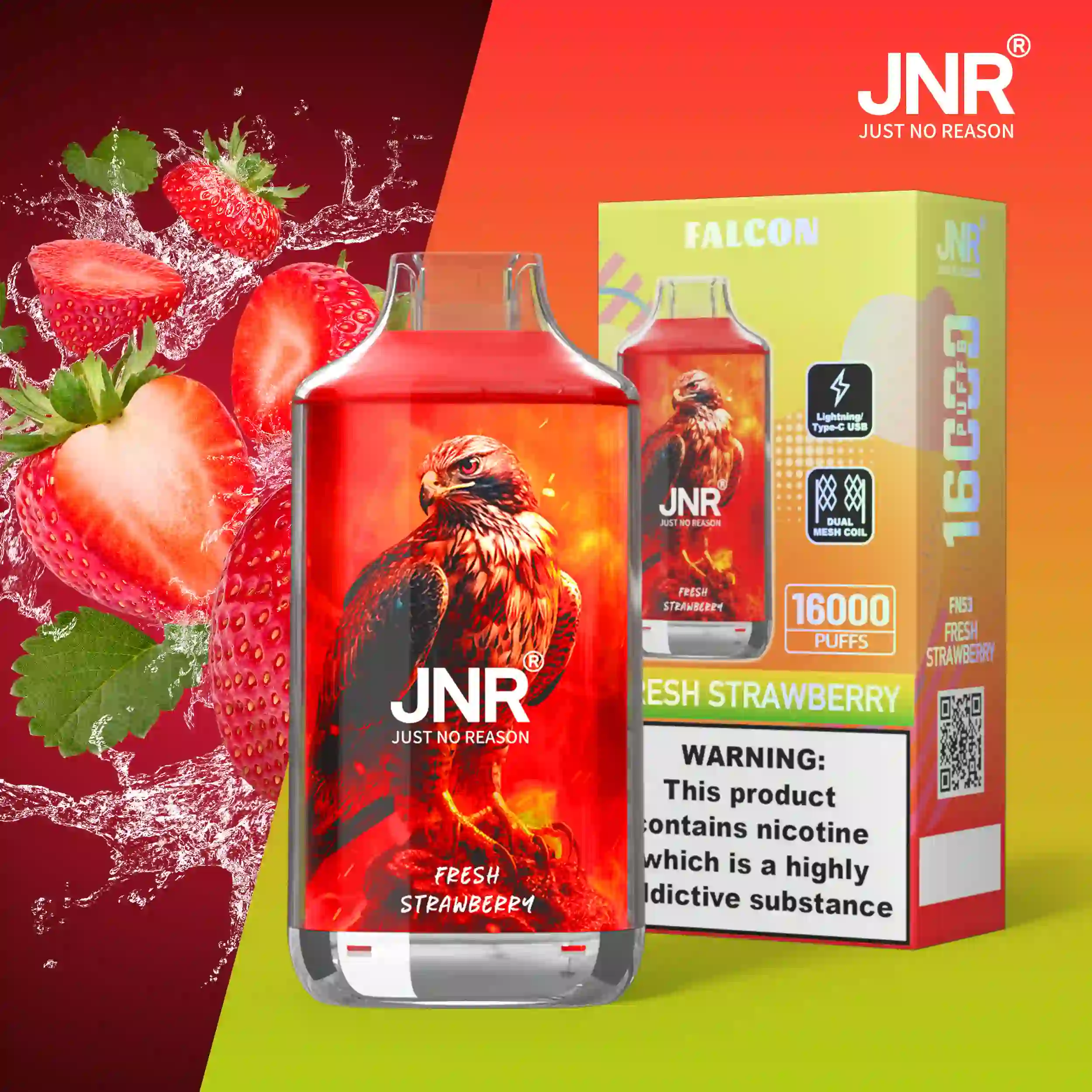 Falcon 16000 Puff - JNR Vape Italy