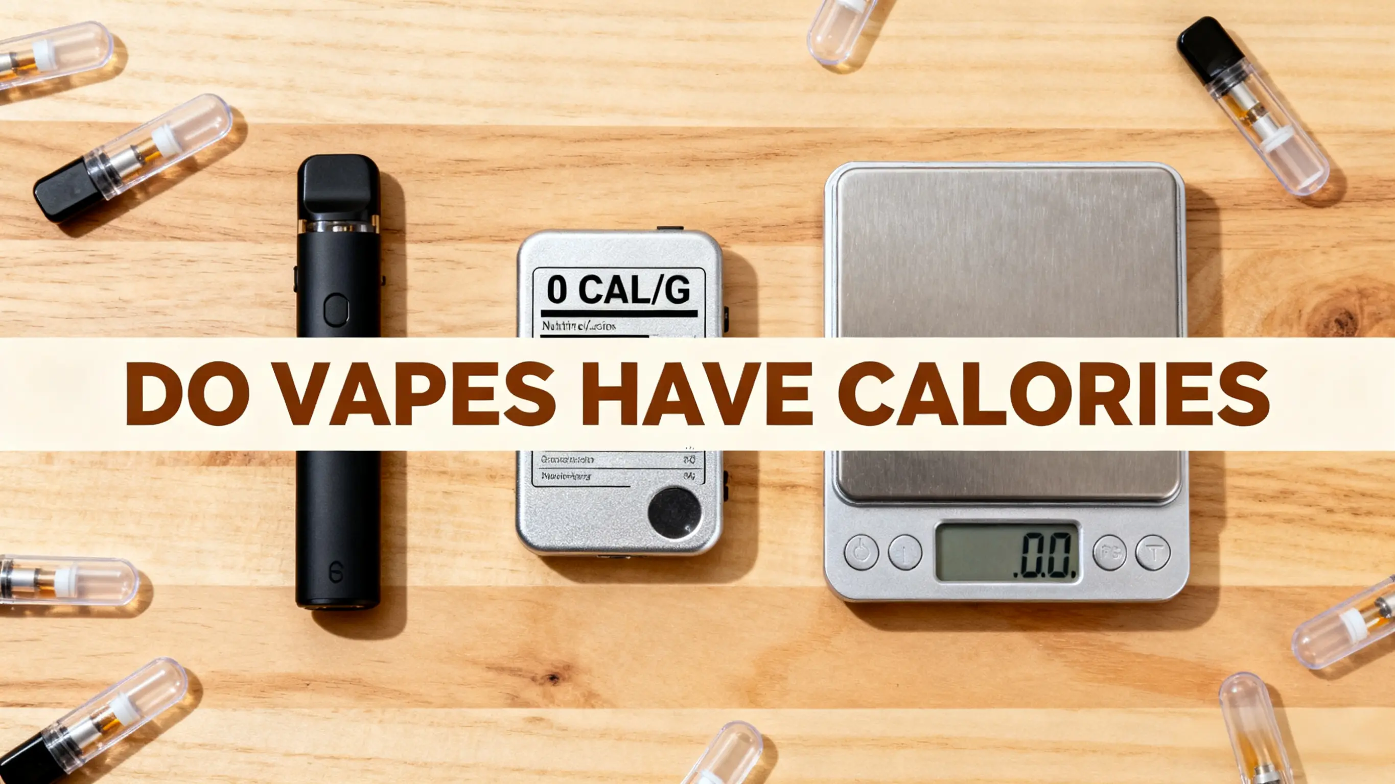 Do Vapes Have Calories ？ - JNR Vape Italy