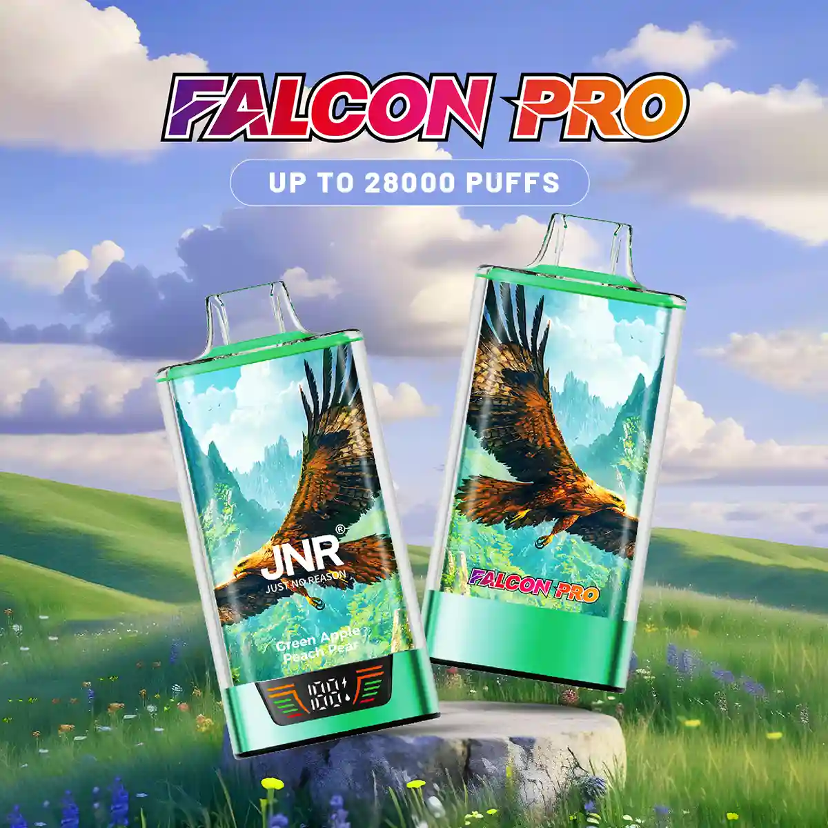 Falcon Pro 28K puff- Svapo Usa e Getta / Disposable Vape - JNR Vape Italy