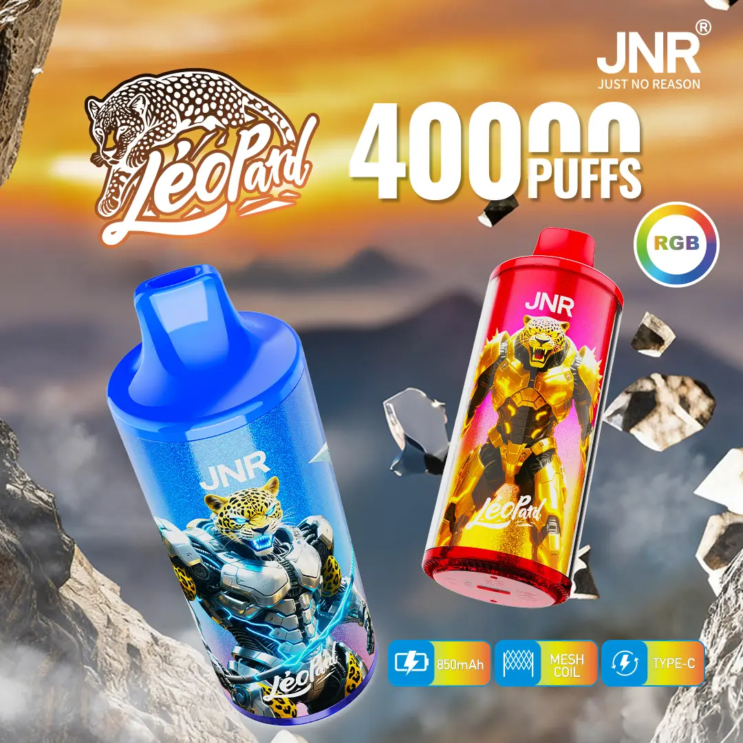 Léopard 40K Disposable Vape 40000 Puffs - JNR Vape Italy