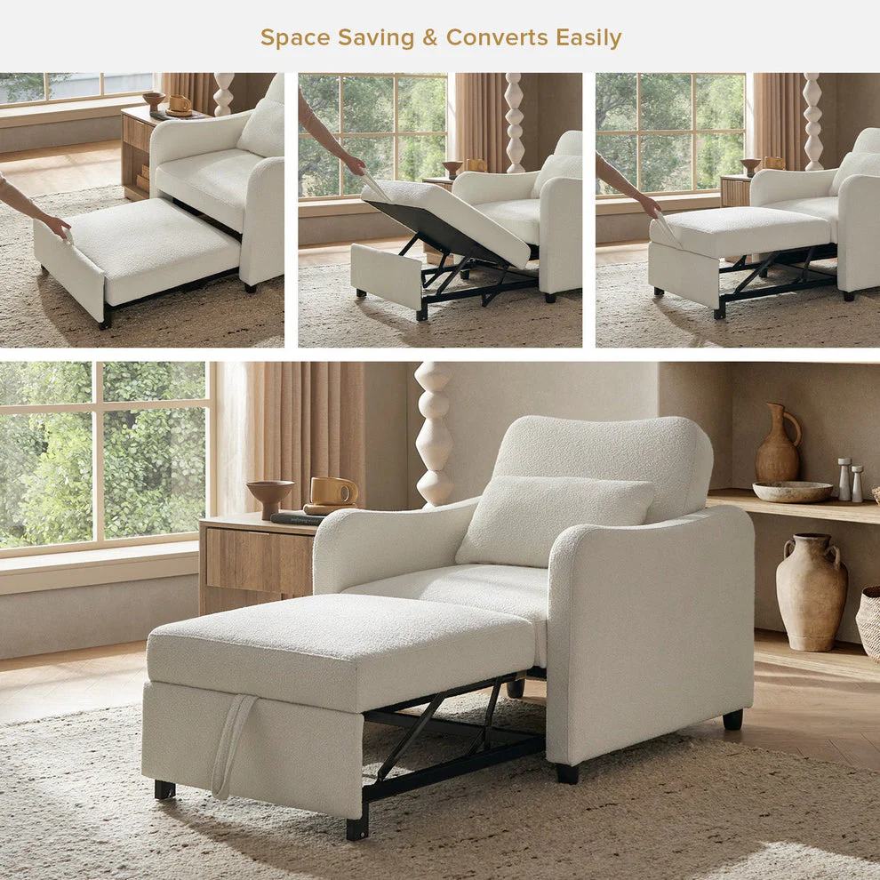 Comfort 4-in-1 Convertible Sleeper Chair