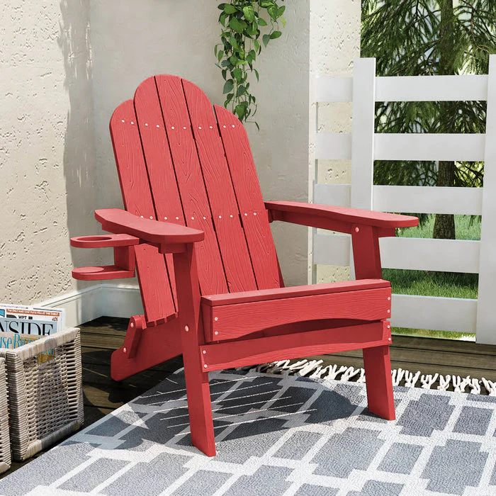 Miranda Foldable Chair with Cup Holder