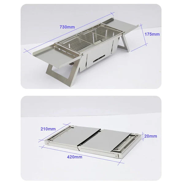 Portable camping grill