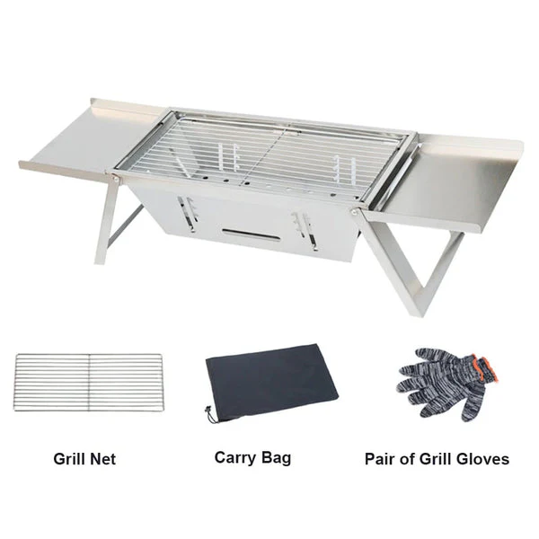 Portable camping grill