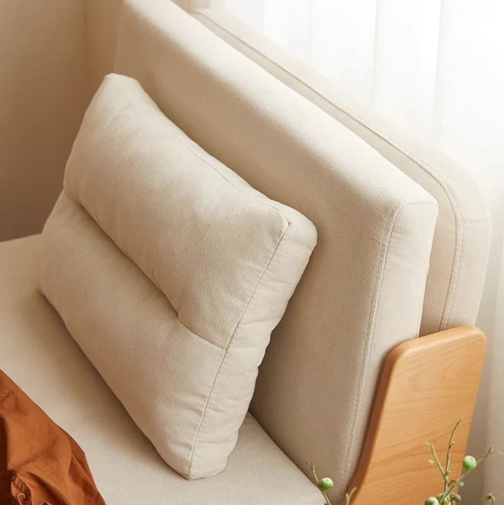 Pull Out Solid Beech Wood Day Sofa Bed