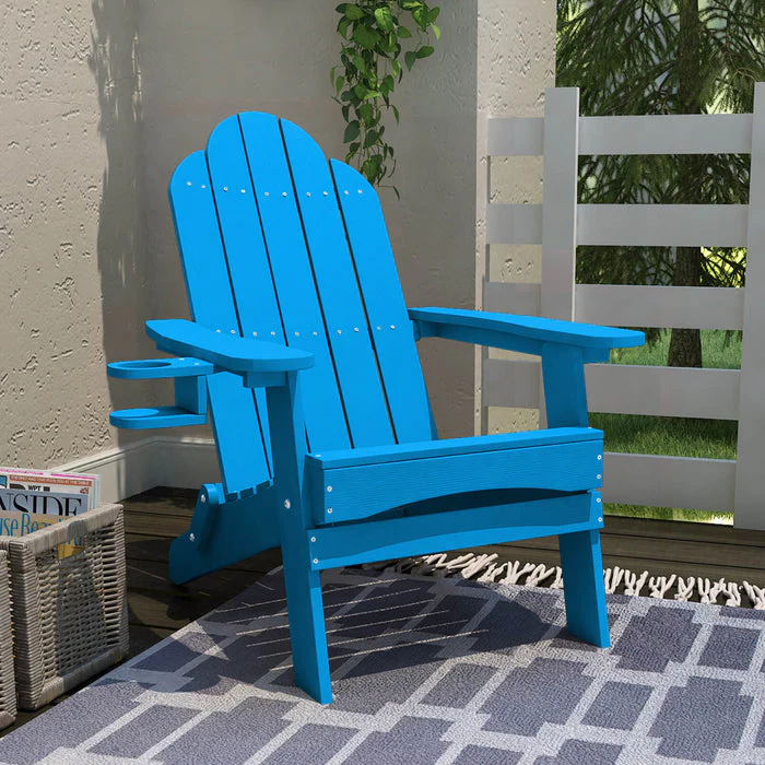 Miranda Foldable Chair with Cup Holder
