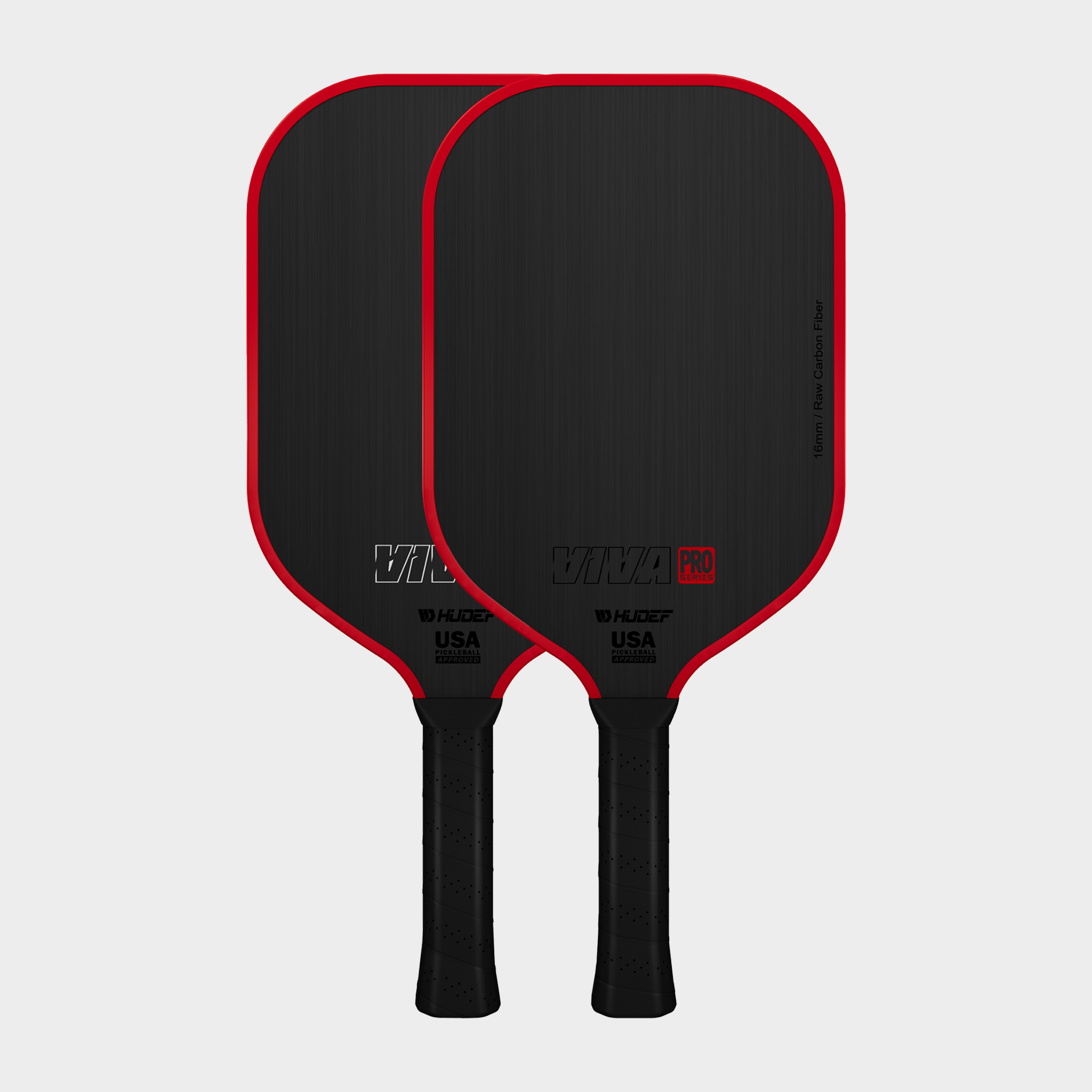 HUDEF Pickleball Paddle 4.5 with 4-Layer Viva Pro  T700 3D18K 3-Layer Raw Carbon Fiber  USAPA Approved Lightweight Pickleball Racketsfor Men Women