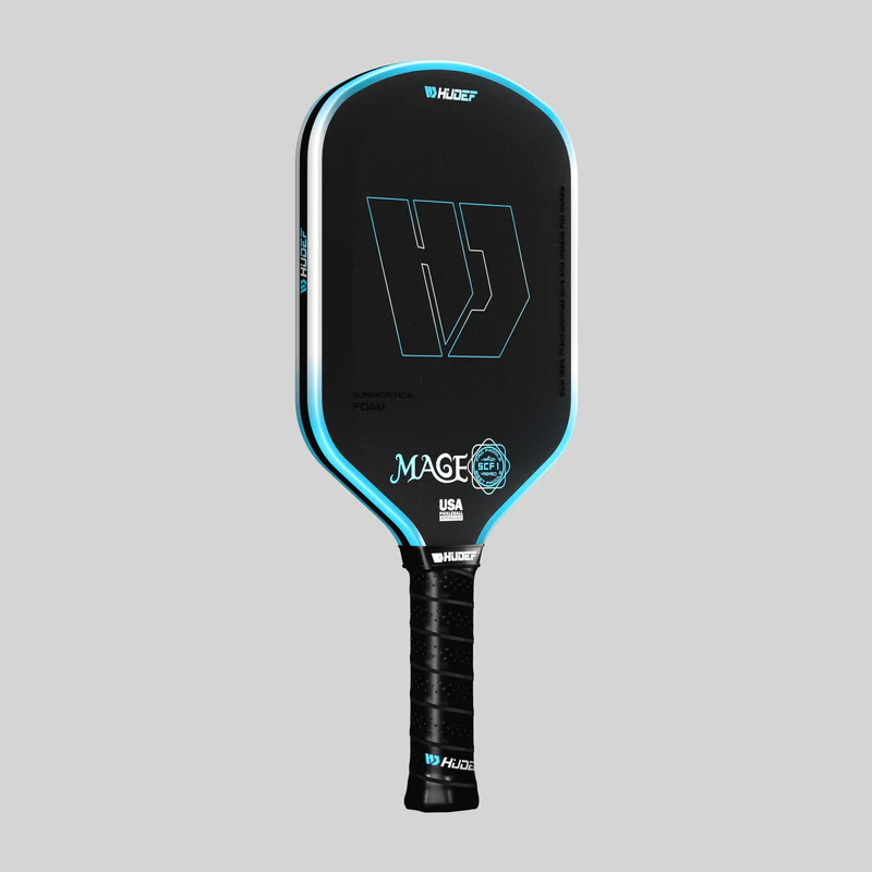 Hudef Mage SCF1 Supercritical Foam Honeycomb Hybrid Pickleball Paddle blue