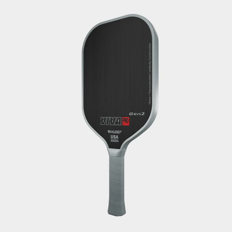 Hudef Viva Pro™ Gen2 Elongated Thermoformed Pickleball Paddle (Carbon Fiber)
