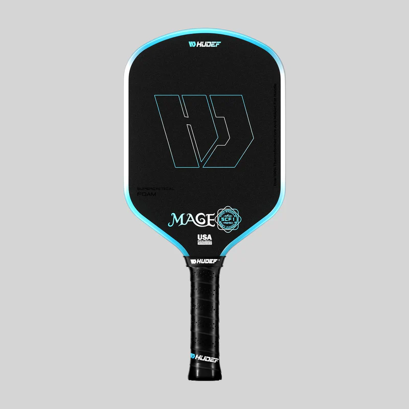 Hudef Mage SCF1 Supercritical Foam Honeycomb Hybrid Pickleball Paddle blue