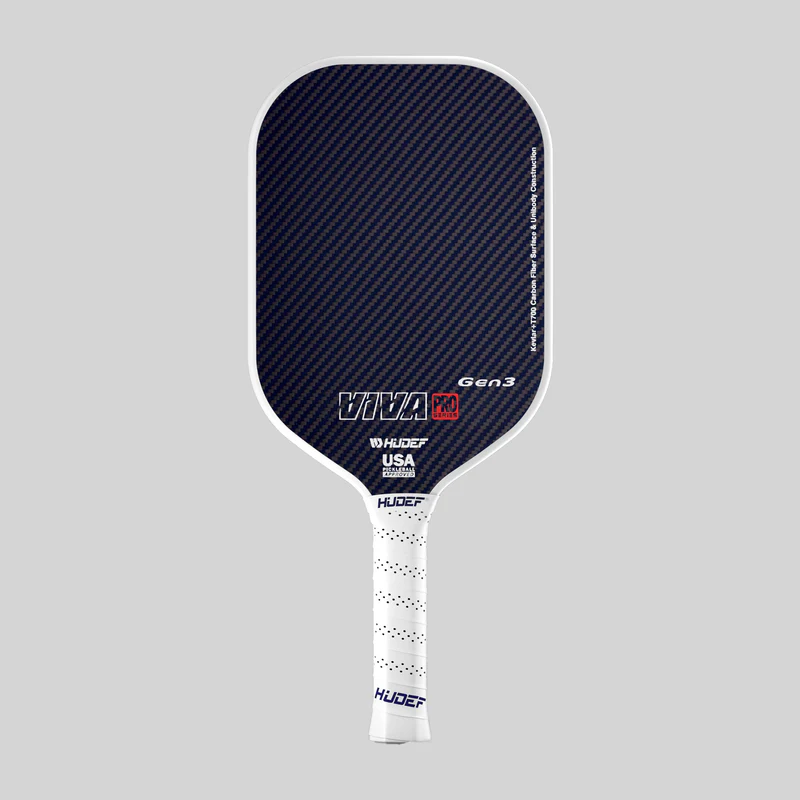 Hudef Viva Pro™ Gen3 Thermoformed Elongated Pickleball Paddle (Kevlar)