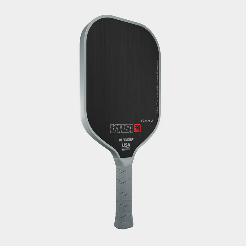 Hudef Viva Pro™ Gen2 Elongated Thermoformed Pickleball Paddle (Carbon Fiber)
