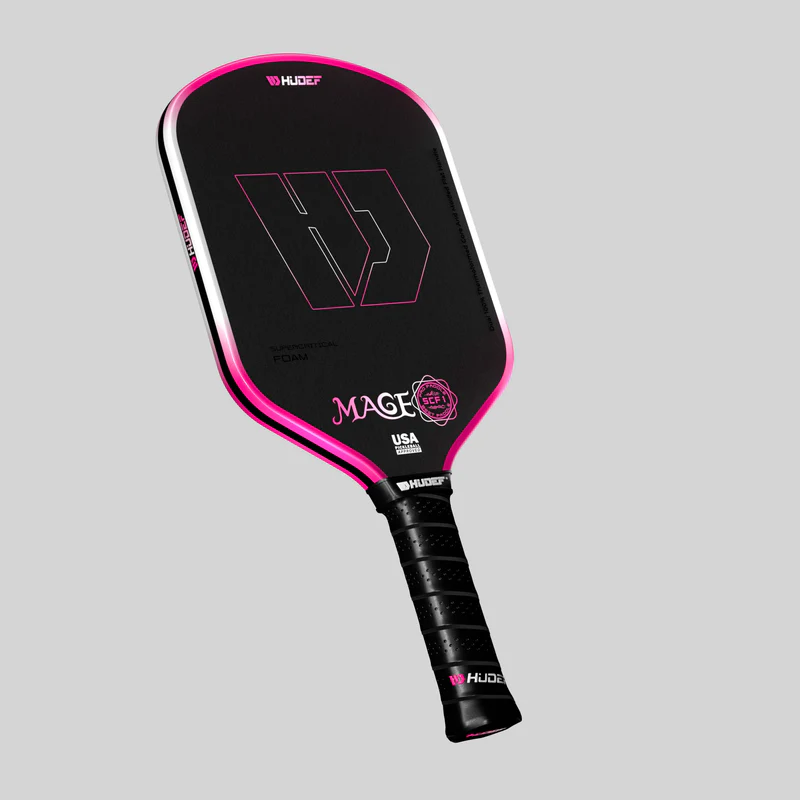 Hudef Mage SCF1 Supercritical Foam Honeycomb Hybrid Pickleball Paddle red