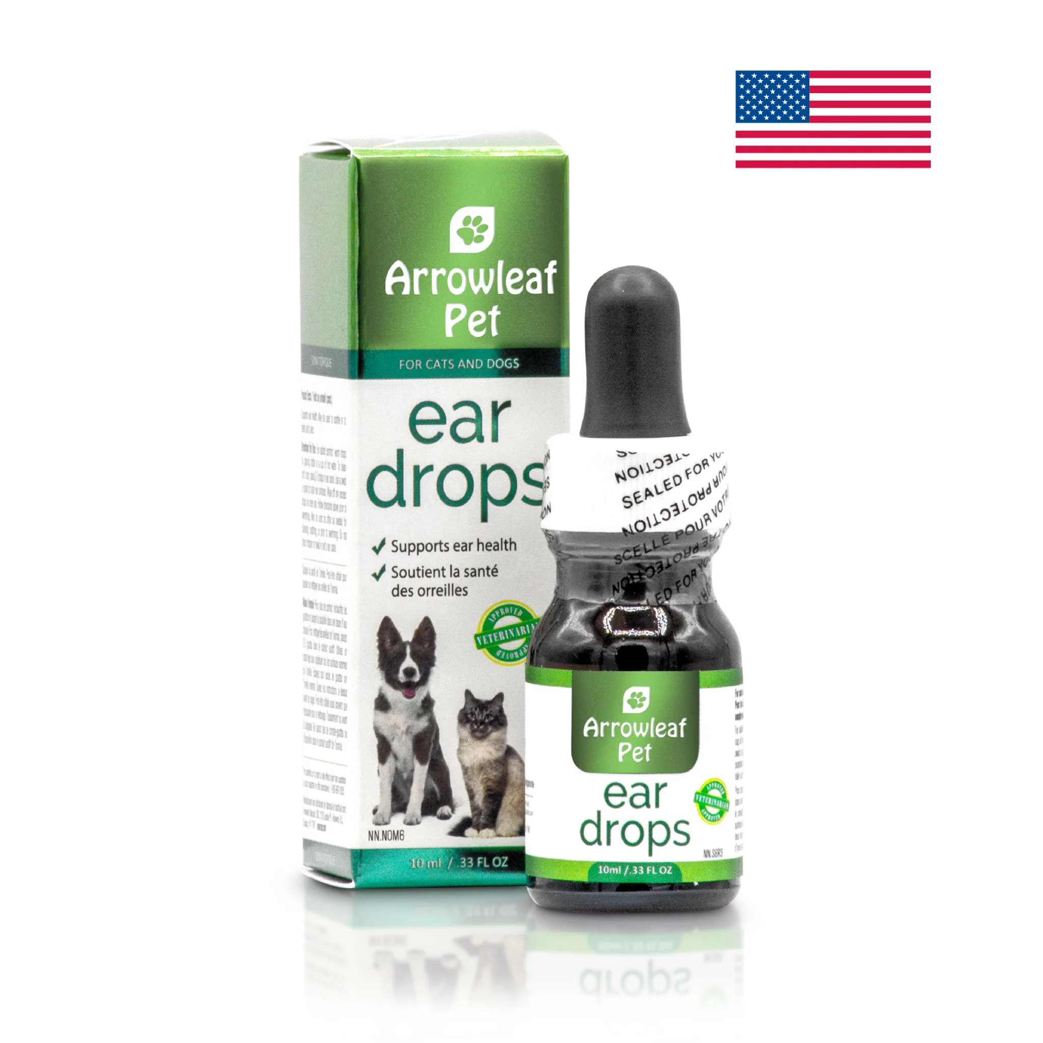 Arrowleaf Pet Ear Drops (NaturPet in Canada) - For Cleaning & Swimming Protection