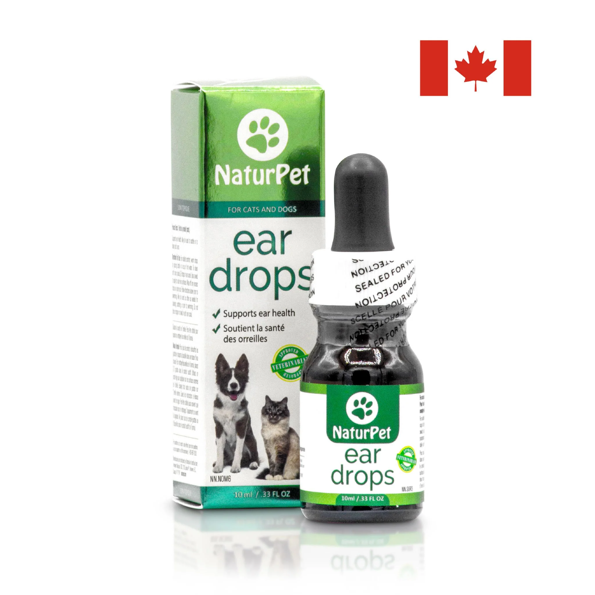 Arrowleaf Pet Ear Drops (NaturPet in Canada) - For Cleaning & Swimming Protection