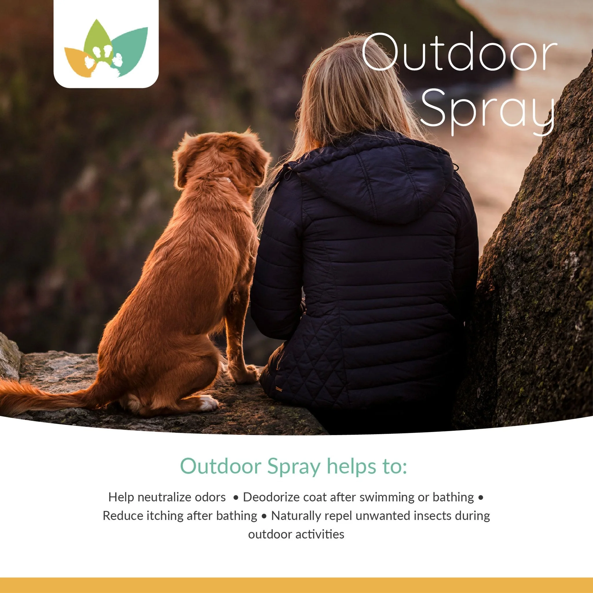Arrowleaf Pet Outdoor Spray (NaturPet In Canada) - A Must-Have For Hikes & Wet Dogs!