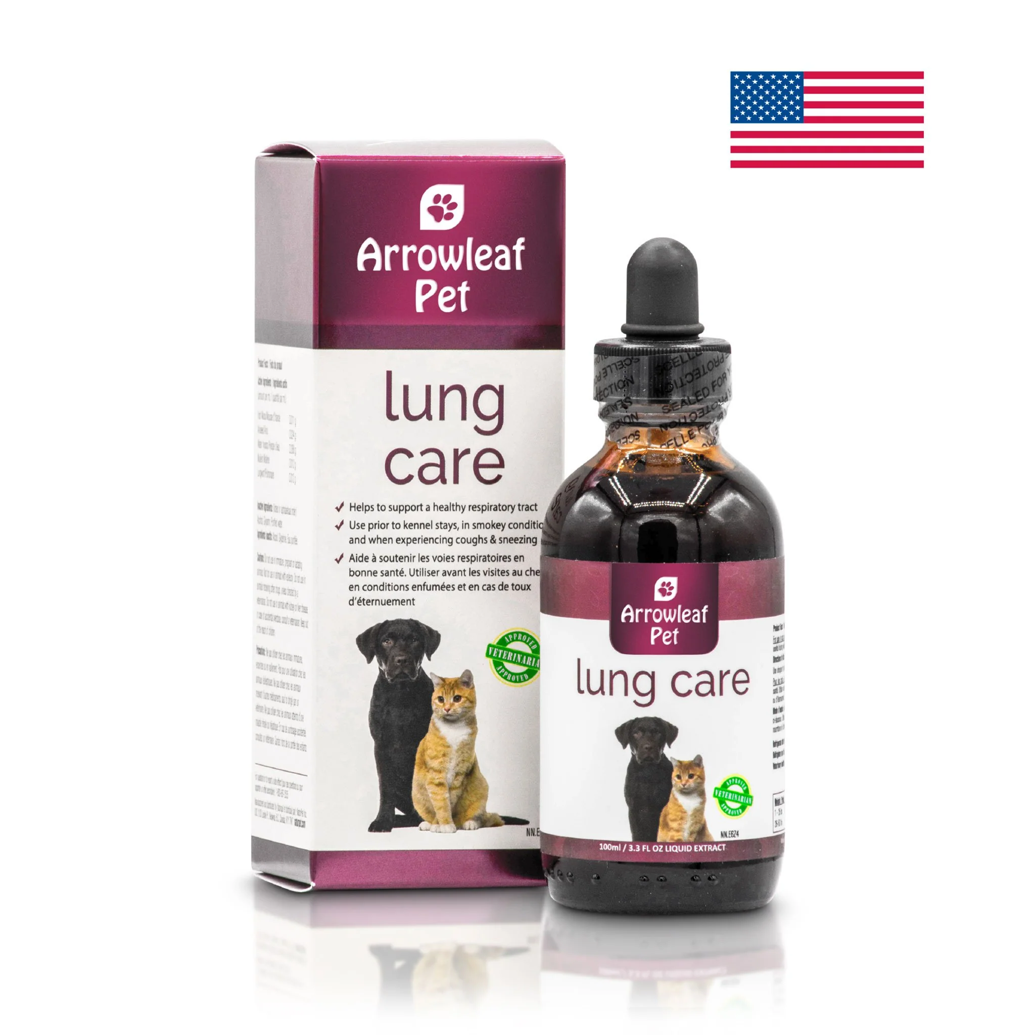 Arrowleaf Pet Lung Care (NaturPet In Canada) -  Sneezing, Wheezing