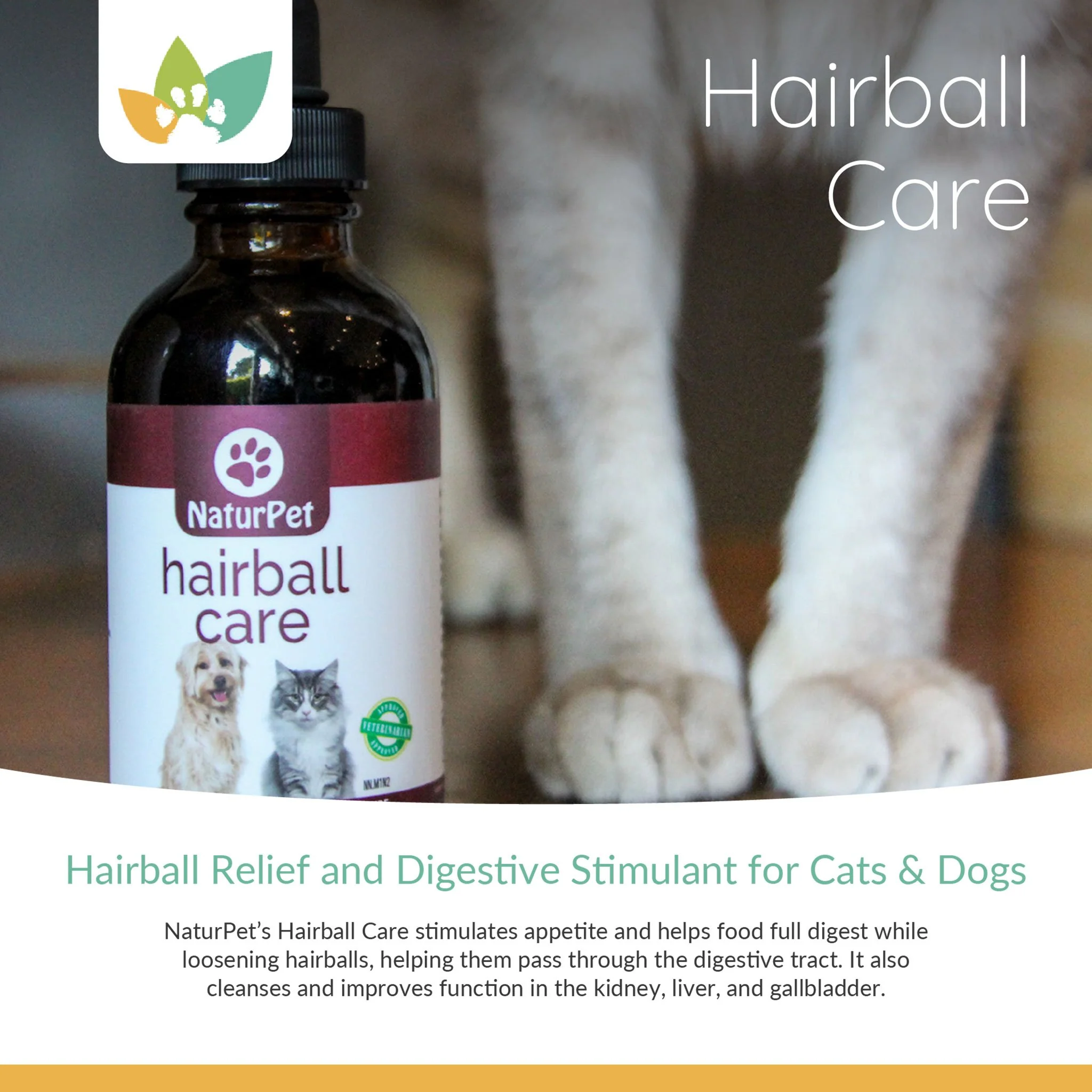 Arrowleaf Pet Hairball Care (NaturPet in Canada) - Optimal Digestive Support