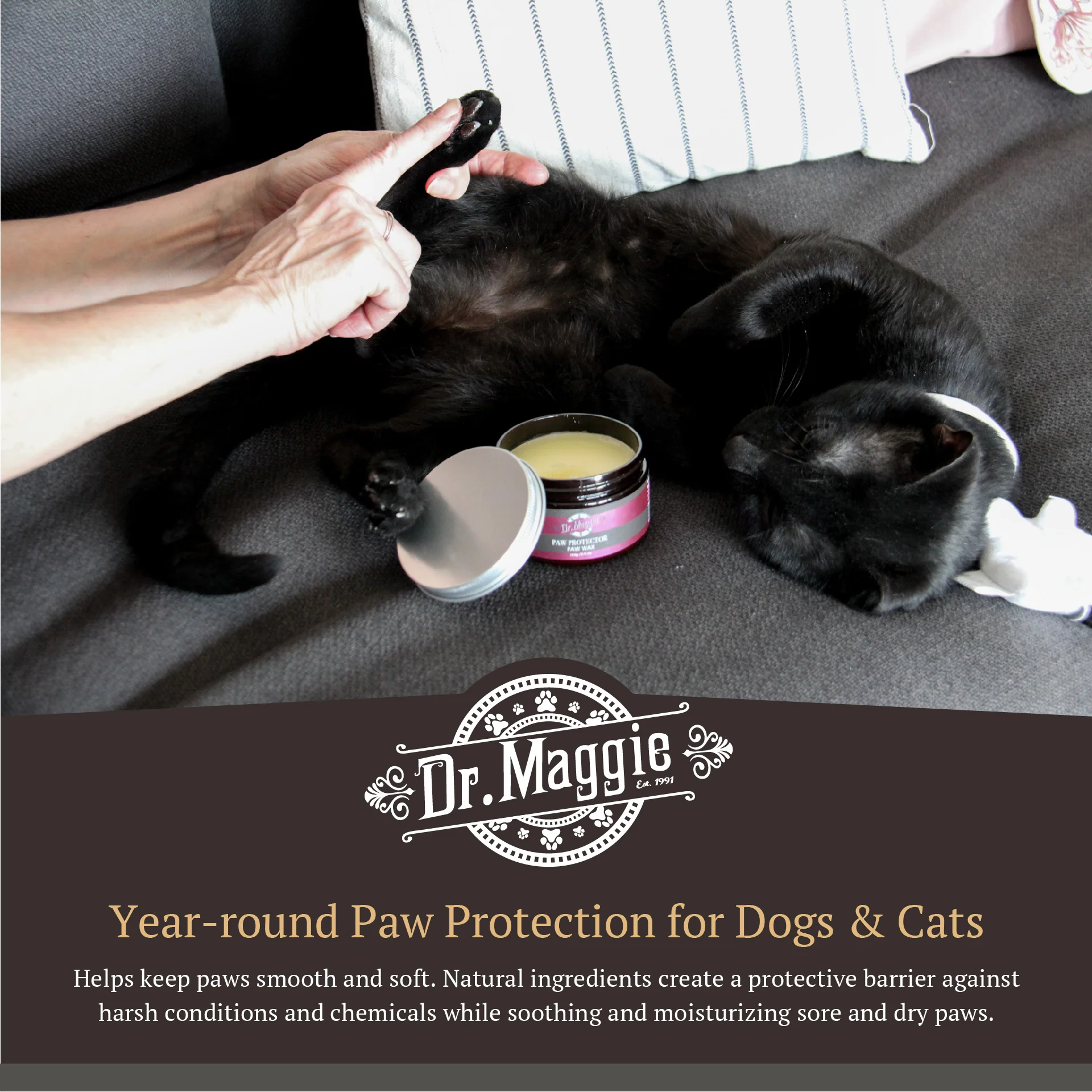 Dr. Maggie Paw Protector for Cats and Dogs | Moisturize & Protect