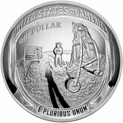 Apollo 11 50th Anniversary 5 Oz Silver One Dollar Buzz Aldrin Autographed Presentation