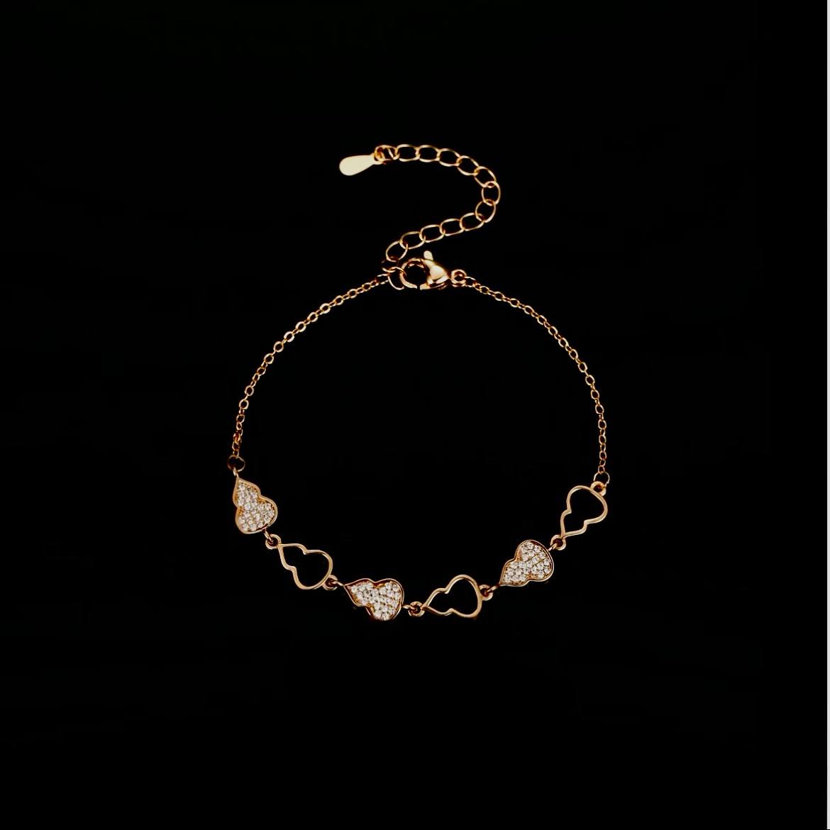 Luxury and sophisticated hollowed-out jade bracelet as a birthday anniversary gift or jewelry present for a lady's girlfriend.