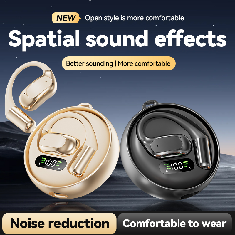 Wireless headphones - bass-heavy stereo call with noise reduction - HIFI Dolby sound effect - comfortable to wear for long periods - Recommended as a Christmas gift or Valentine's Day present - Comes with charging case