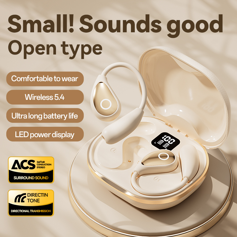 Sports headphones, noise-canceling headphones, wireless Bluetooth 5.4 headphones with microphone, over-ear headphones with ENC noise cancellation for clear calls, suitable for driving/fitness, office workers, professionals