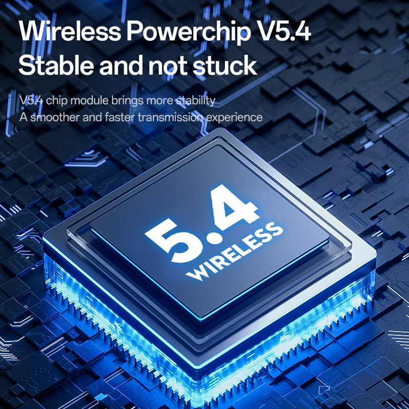 New model of sports wireless headphones, wireless headphones with ear straps, pure bass, over-ear headphones with dual LED displays, noise-canceling headphones with built-in capacitive microphones