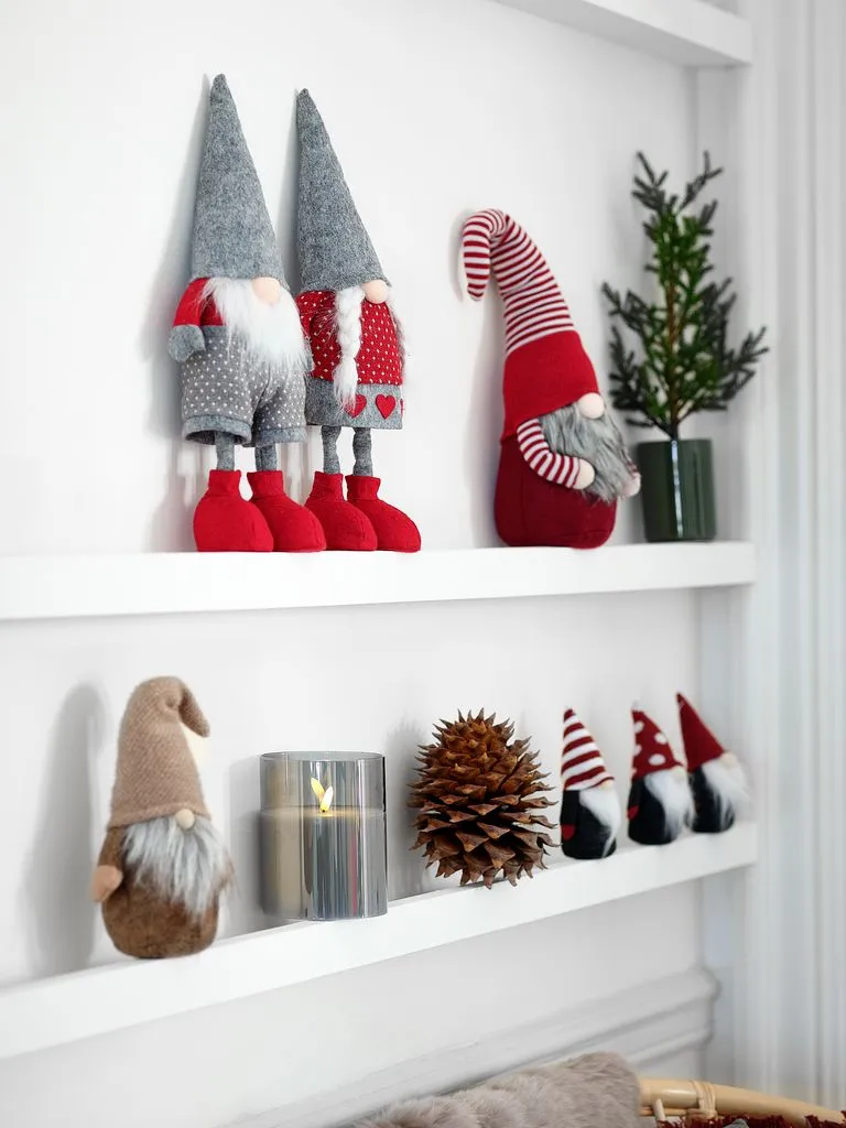 Lutin de Noël FORSETE H43cm ass.