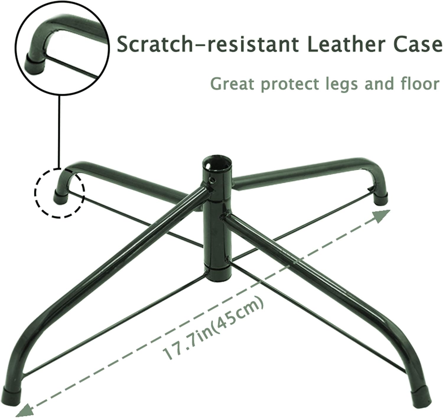 6 ft Pre-Lit Optical Fiber Christmas Artificial Tree, RGB Color Changing LED Lights, Snowflakes & Top Star, Fake Xmas Tree with Metal Legs