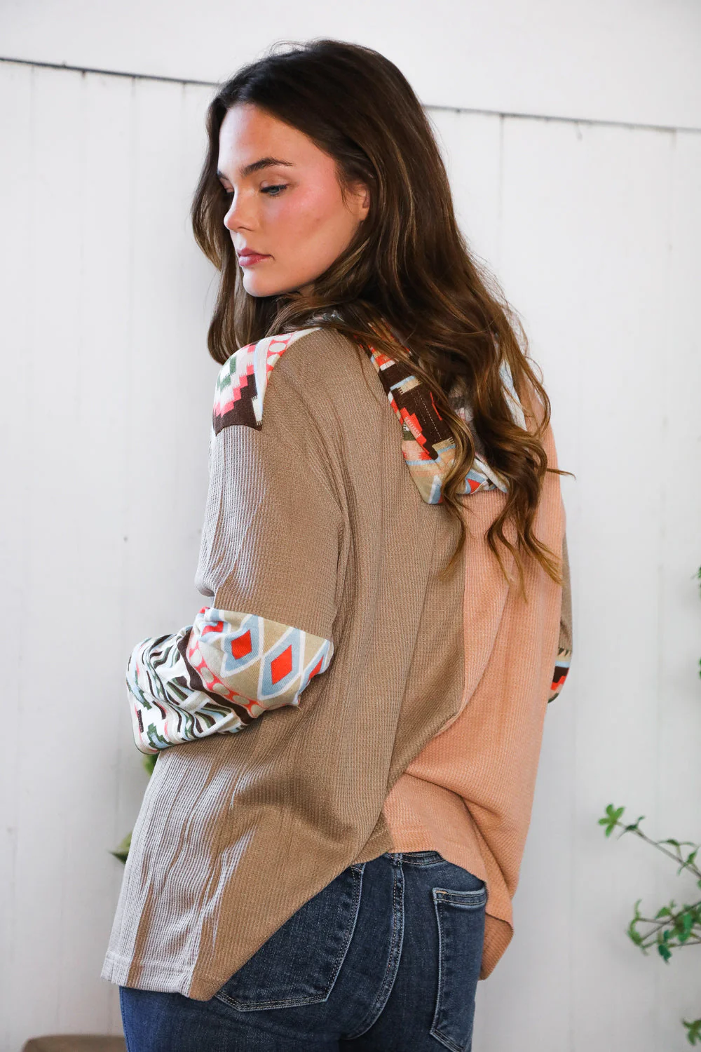 Meet Me At the Farmers Market Tribal Hoodie (Open Pack)