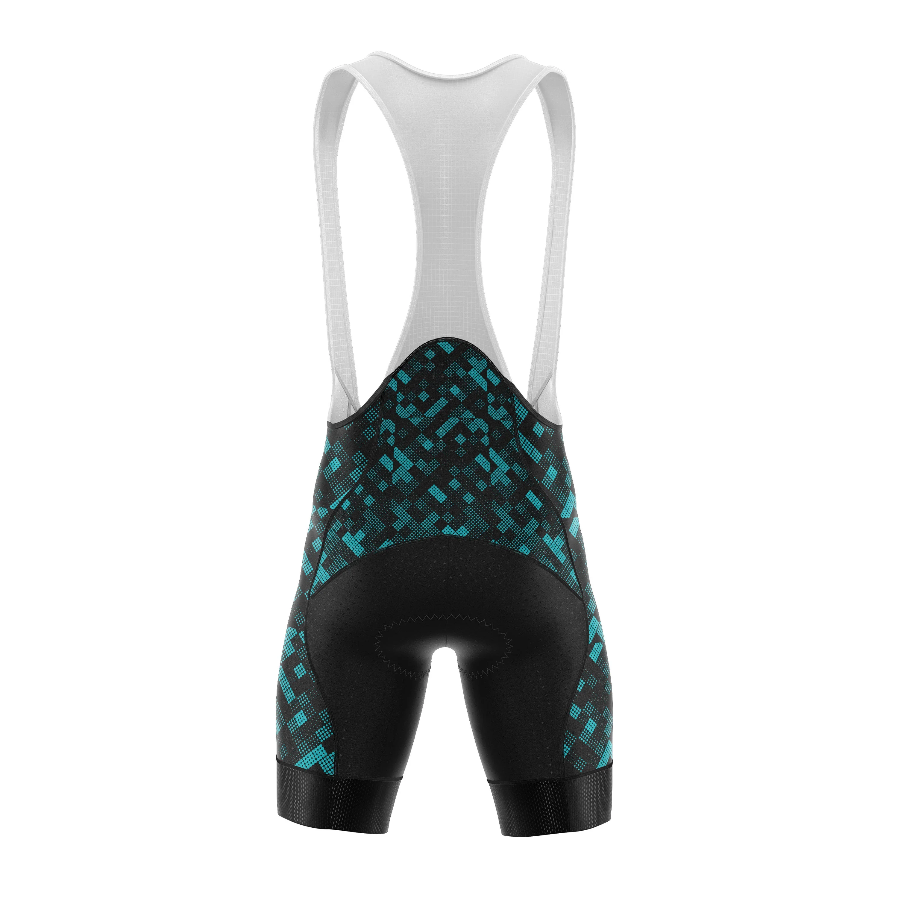 Turqouise Cycling Bib Shorts